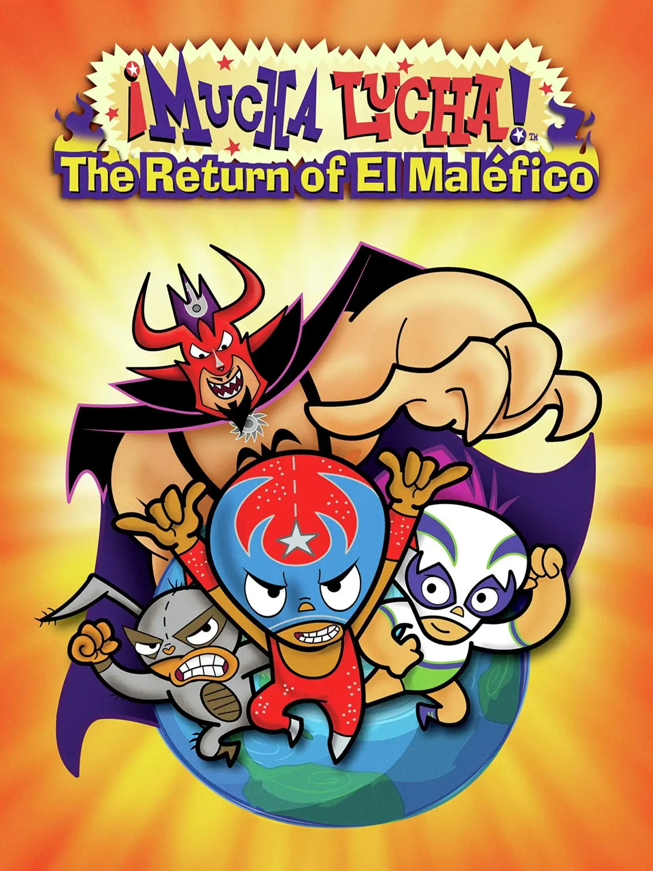 Movie poster "Mucha Lucha: The Return of El Malefico"