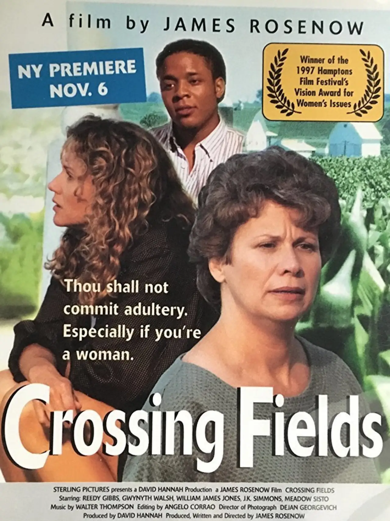 Movie poster "Crossing Fields"