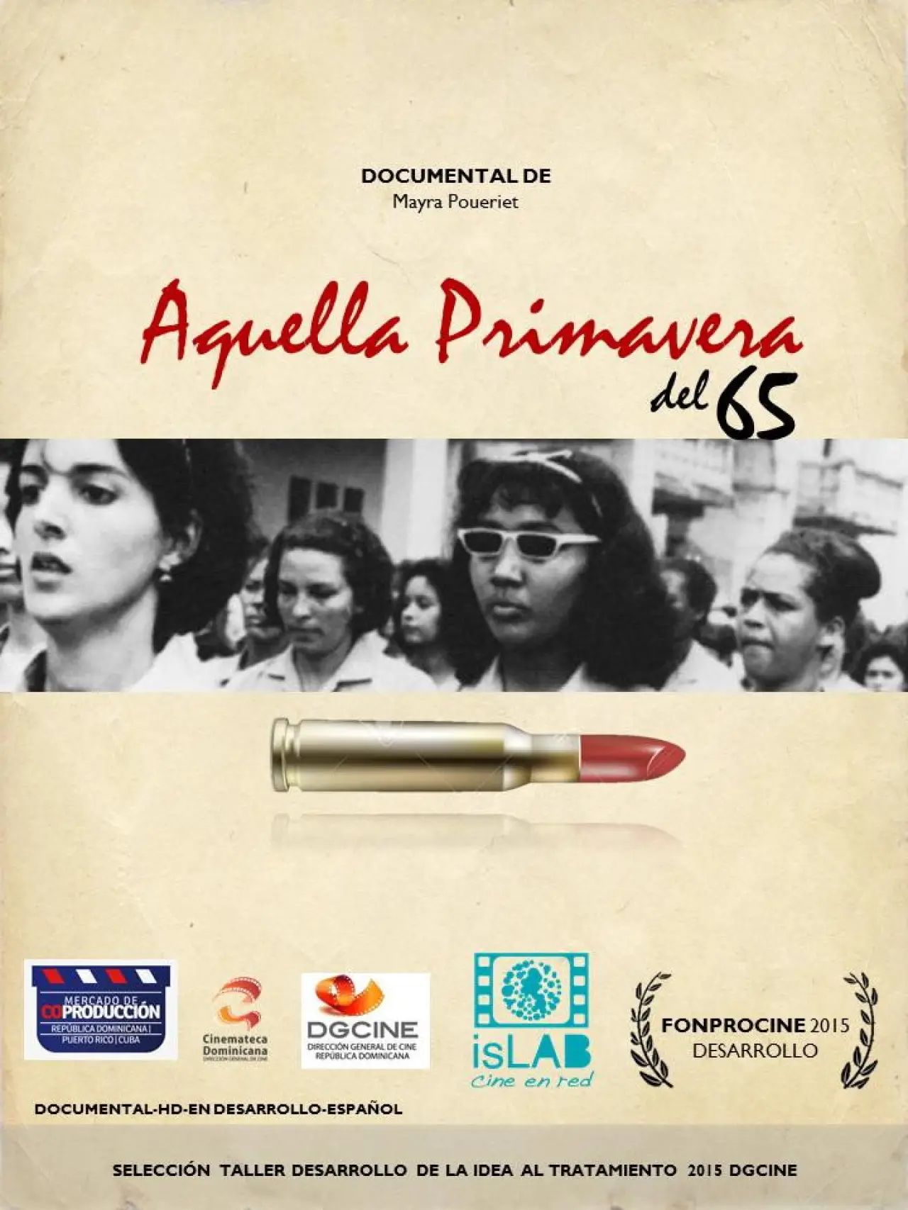 Movie poster "Aquella Primavera del 65"