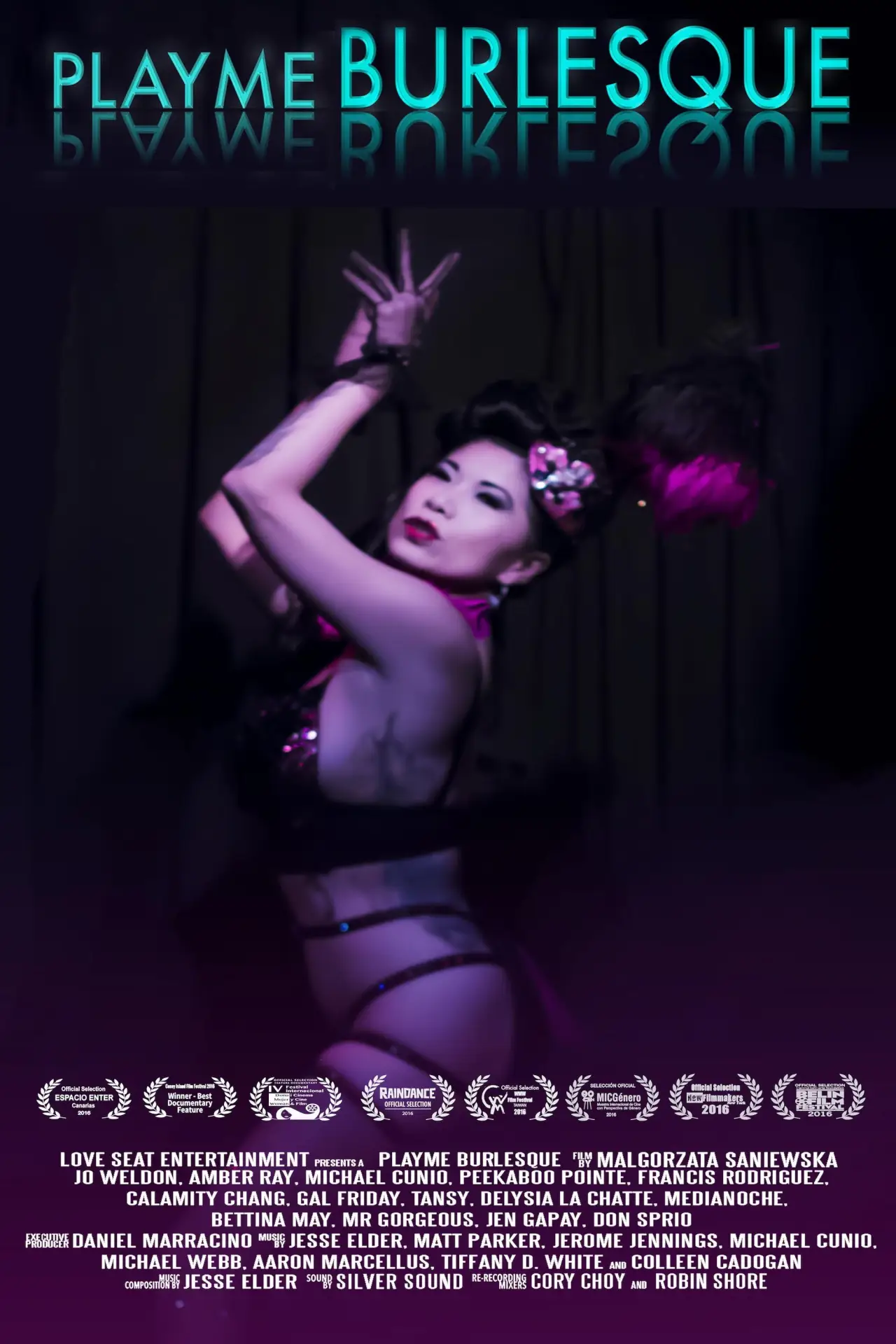 Movie poster "PlayMe Burlesque"