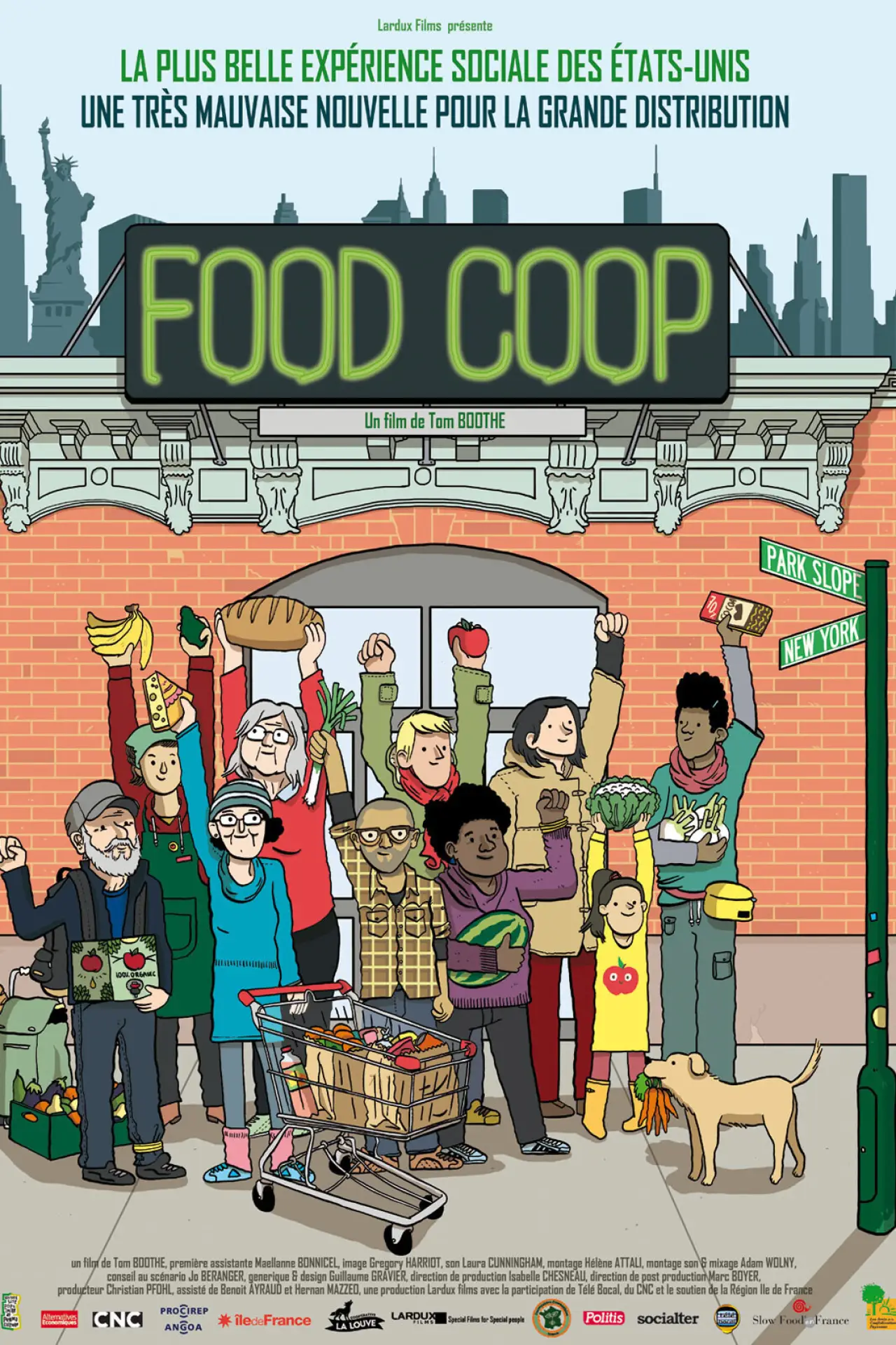 Movie poster "Food Coop"
