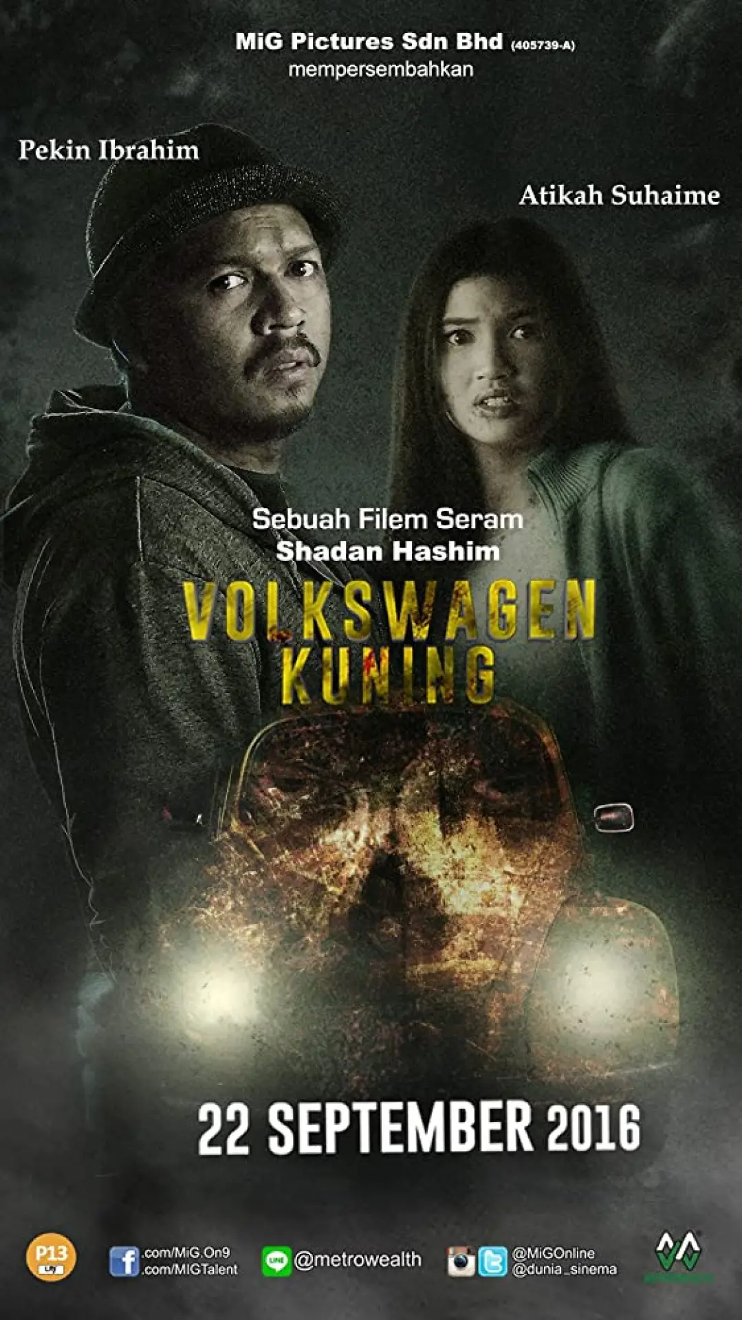 Movie poster "Volkswagen Kuning"