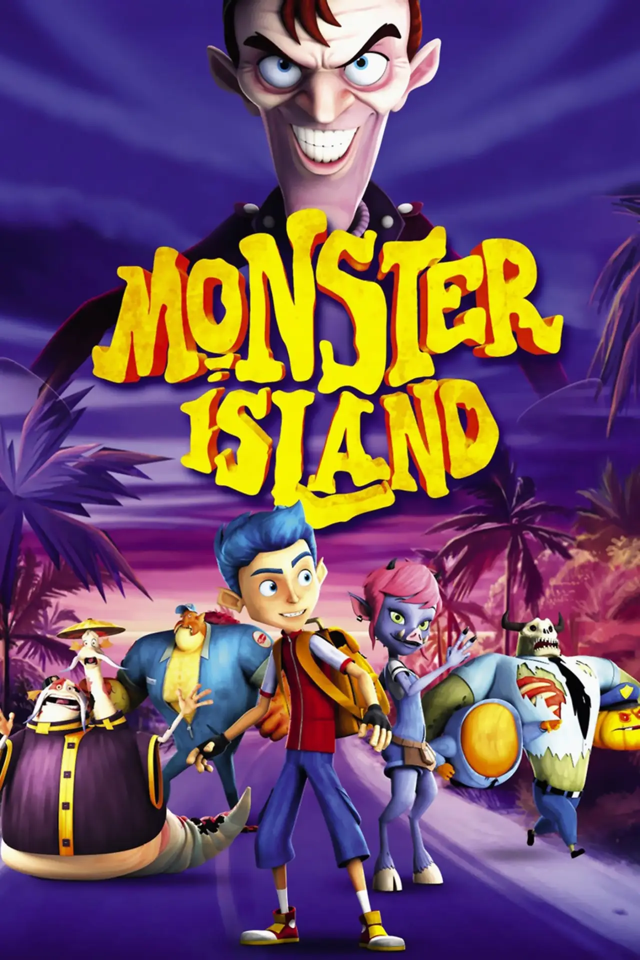 Movie poster "Monster Island"
