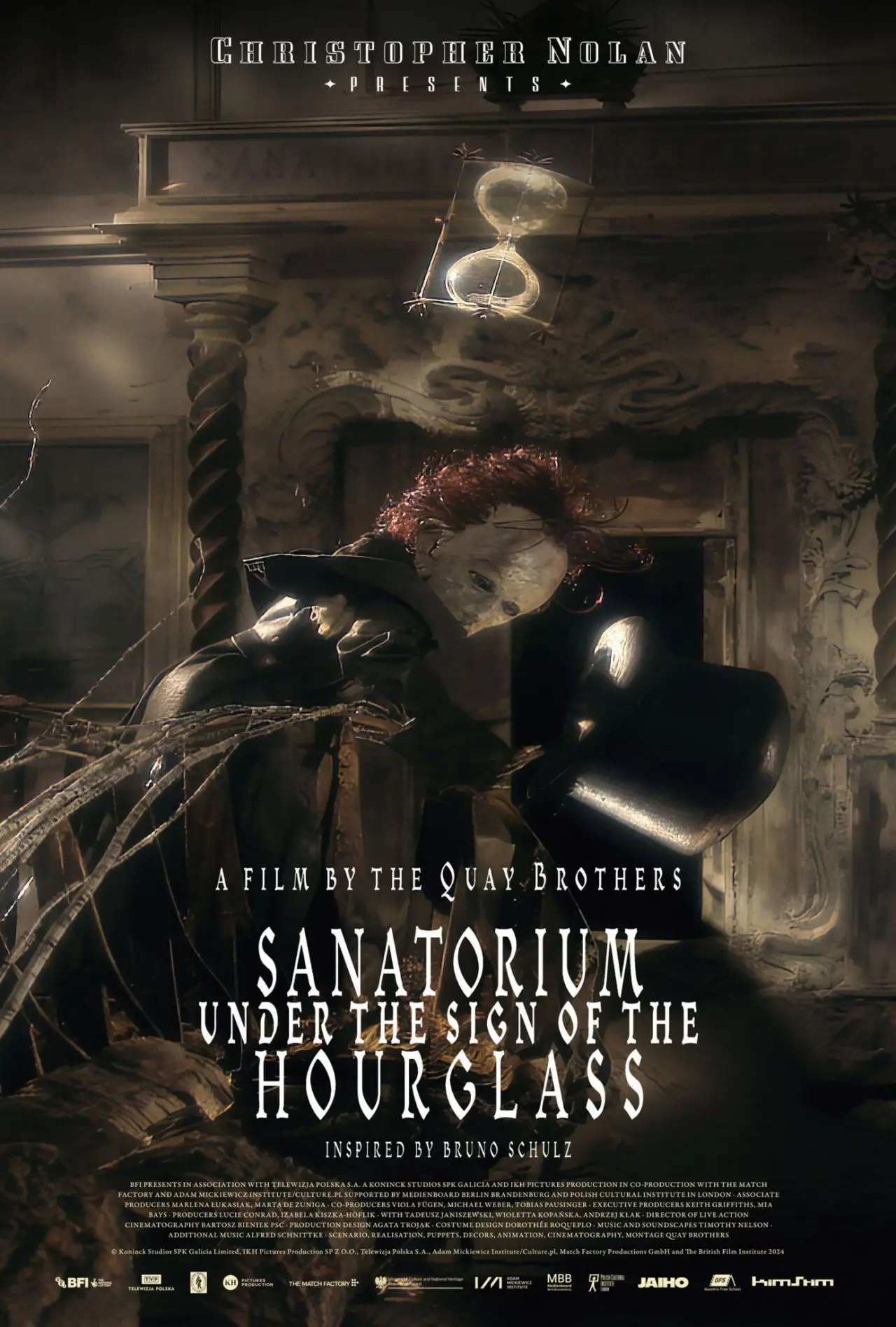 Movie poster "Sanatorium Under the Sign of the Hourglass"