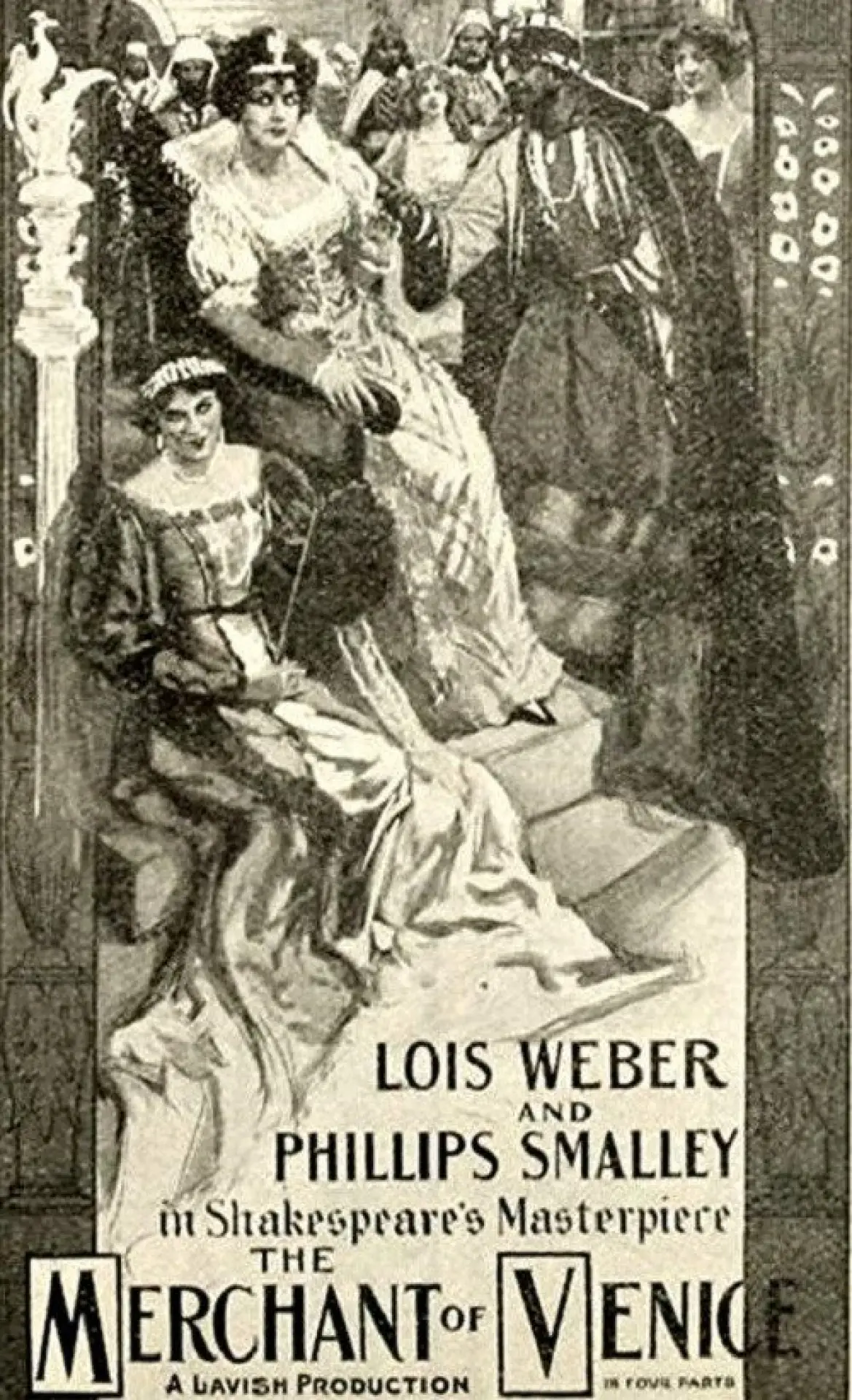 Movie poster "The Merchant of Venice"