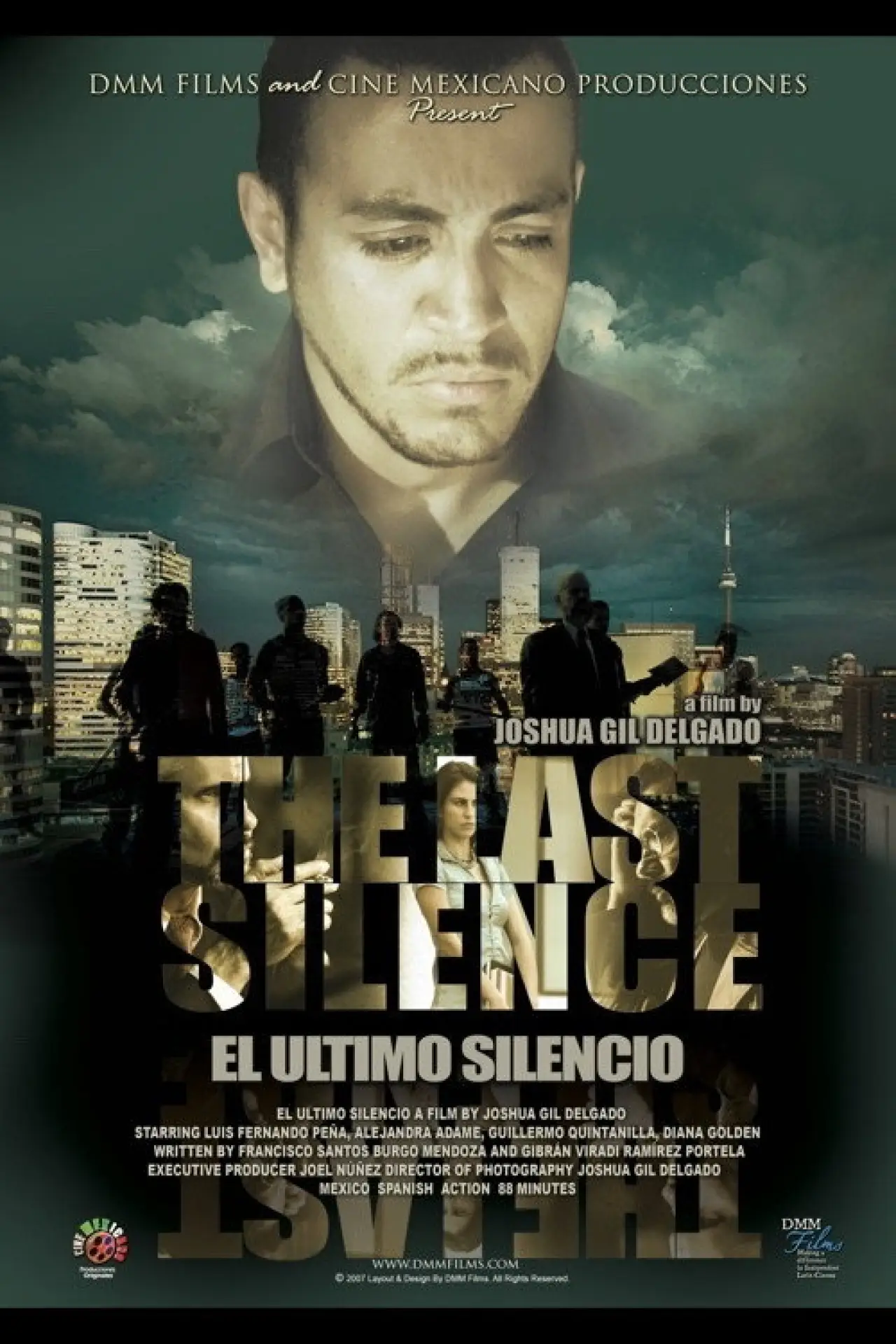 Movie poster "El último silencio"