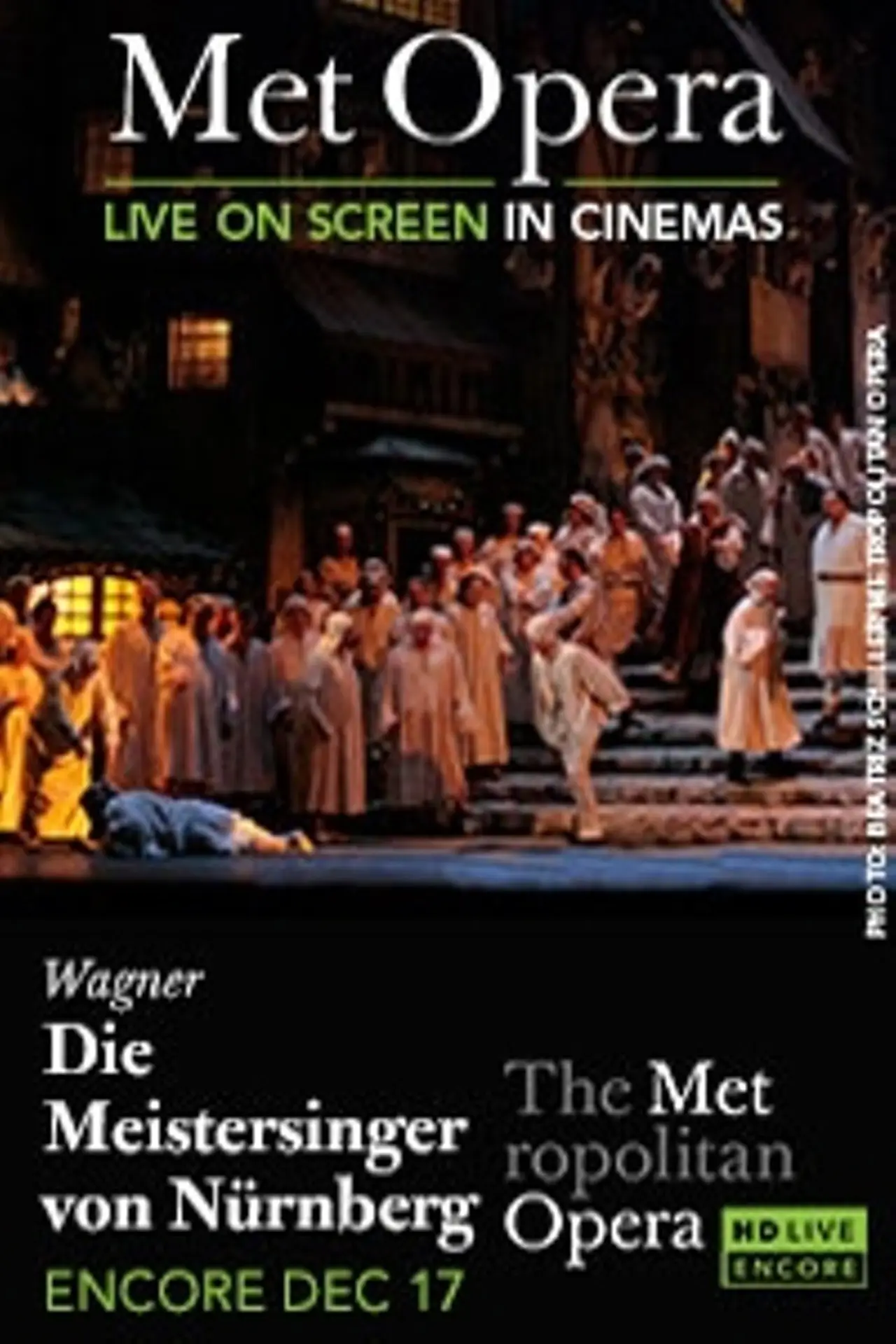 Movie poster "Die Meistersinger von Nürnberg - Metropolitan Opera"