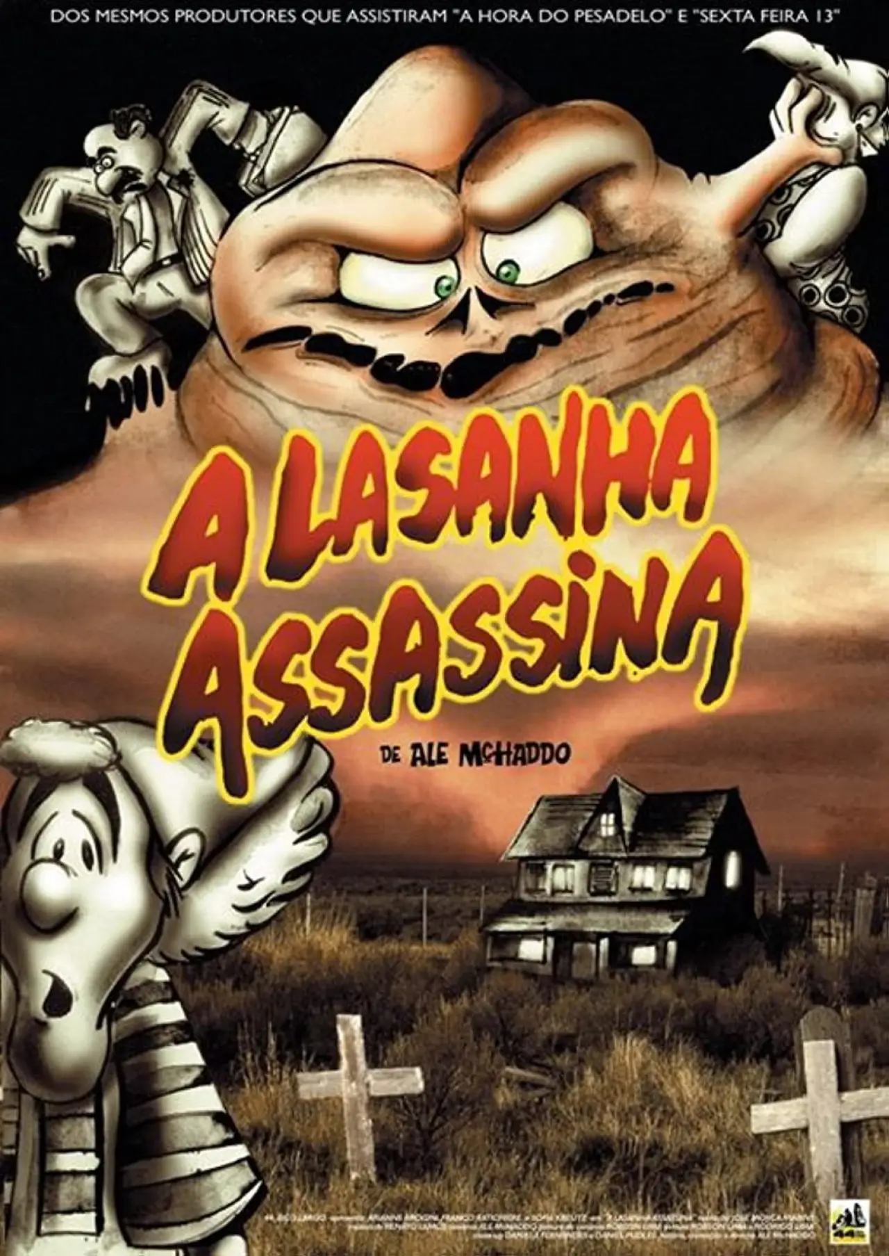 Movie poster "A Lasanha Assassina"