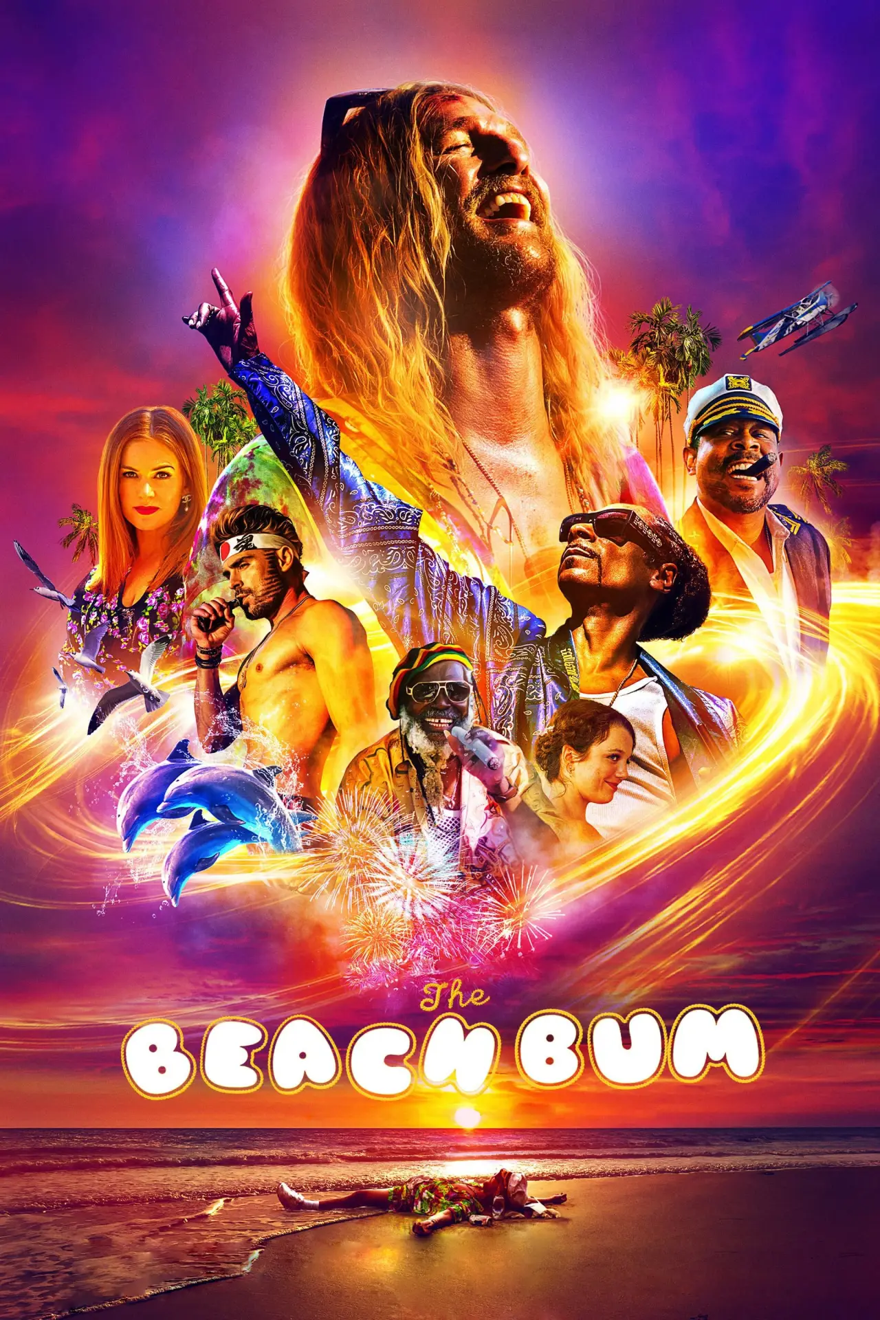 Movie poster "The Beach Bum"