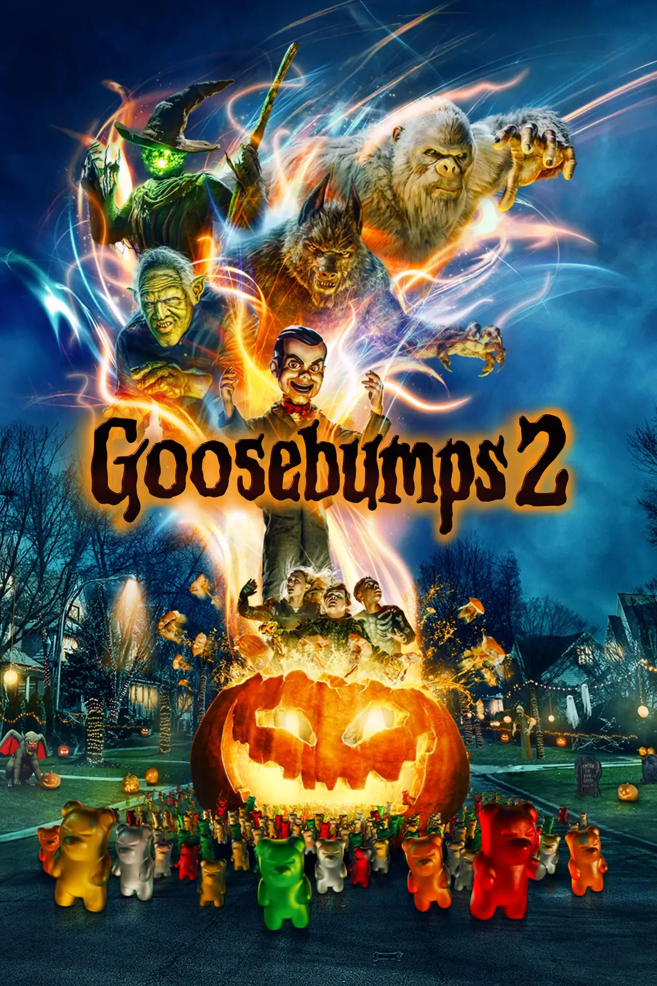 Movie poster "Goosebumps 2: Haunted Halloween"