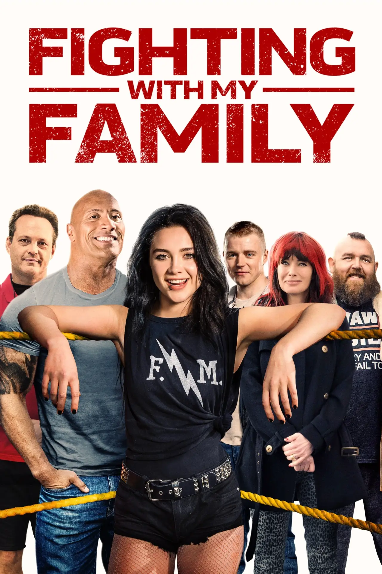 Movie poster "Fighting with My Family"