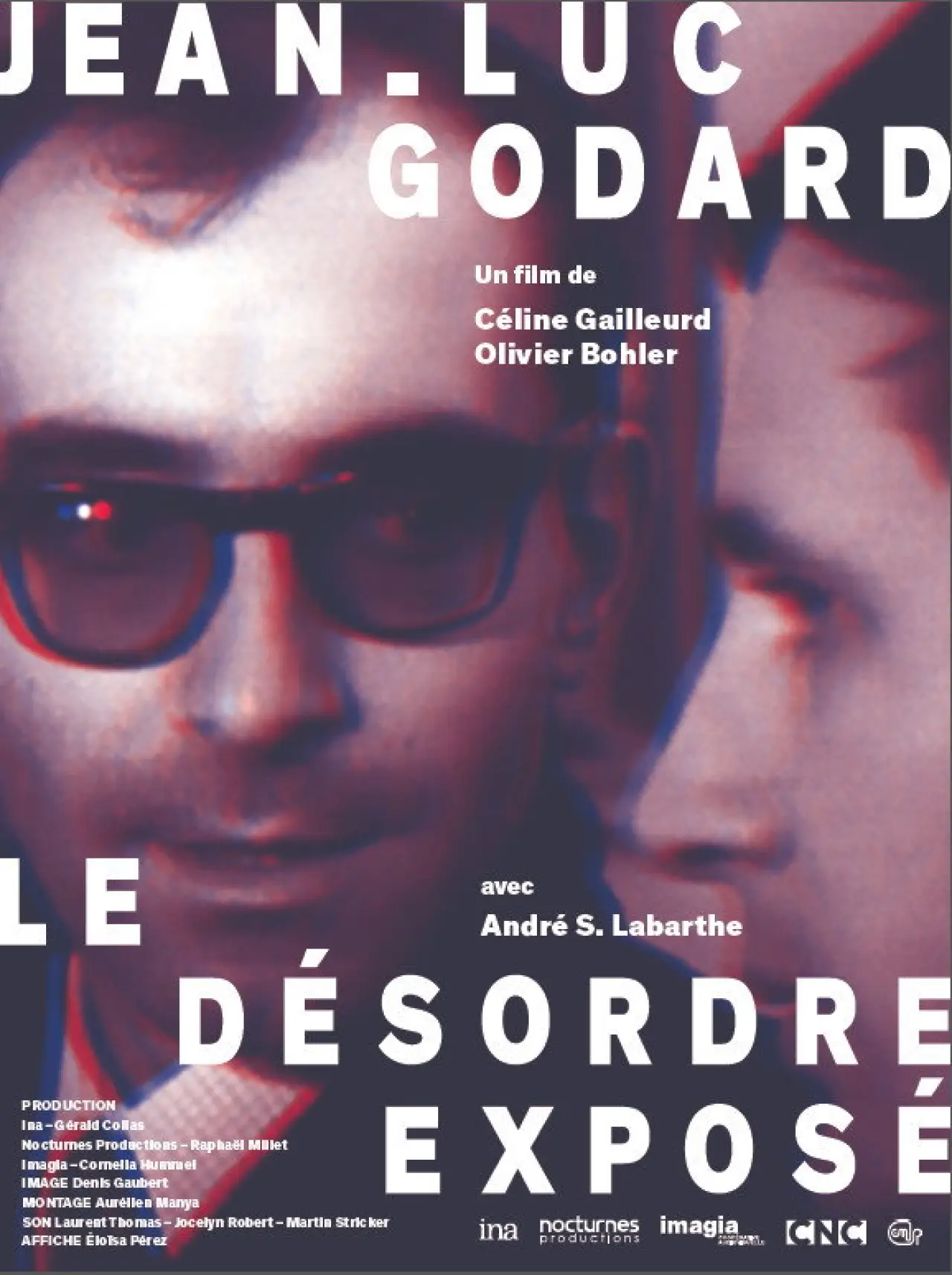 Movie poster "Jean-Luc Godard, Disorder Exposed"