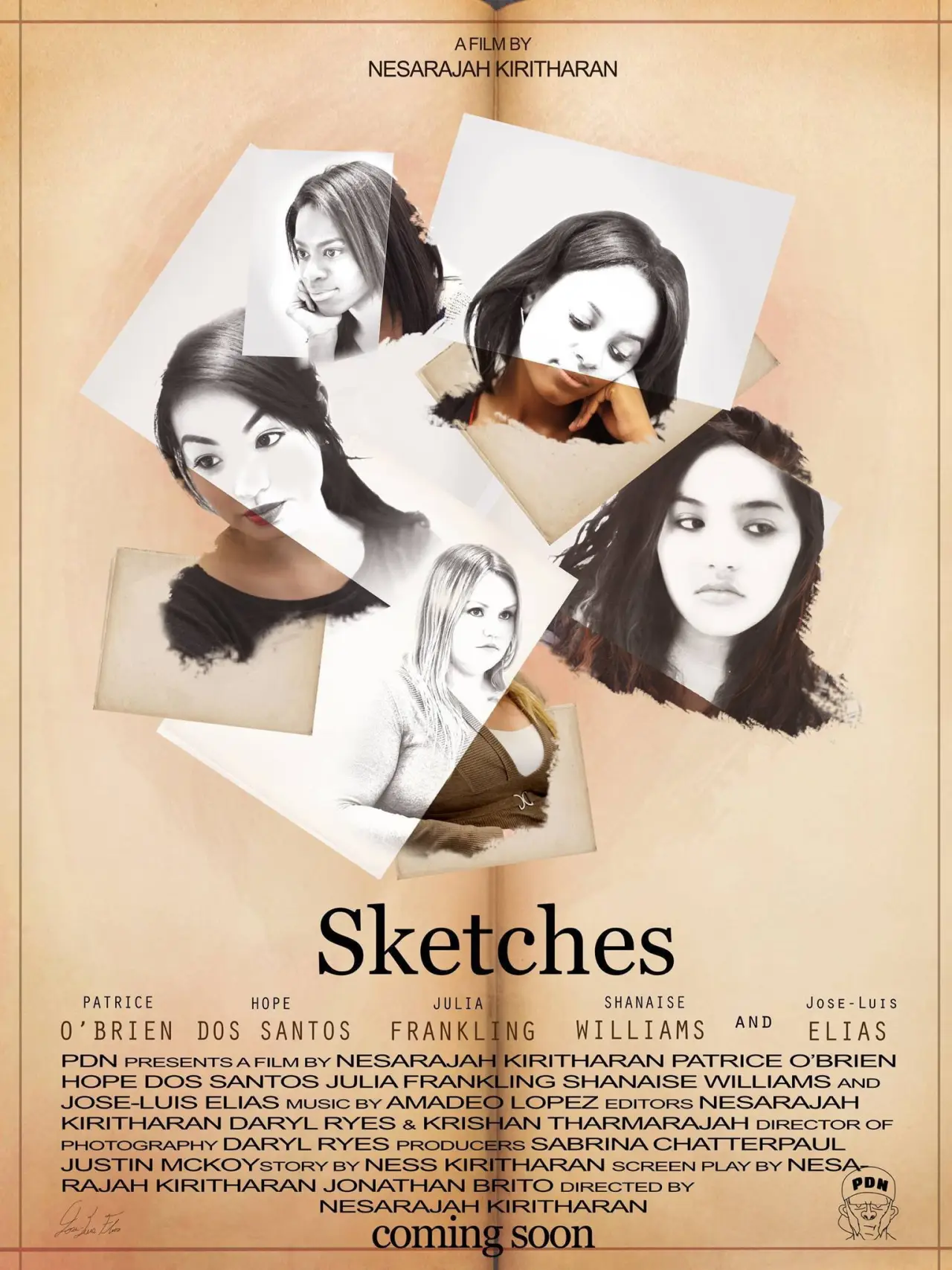 Movie poster "Sketches"