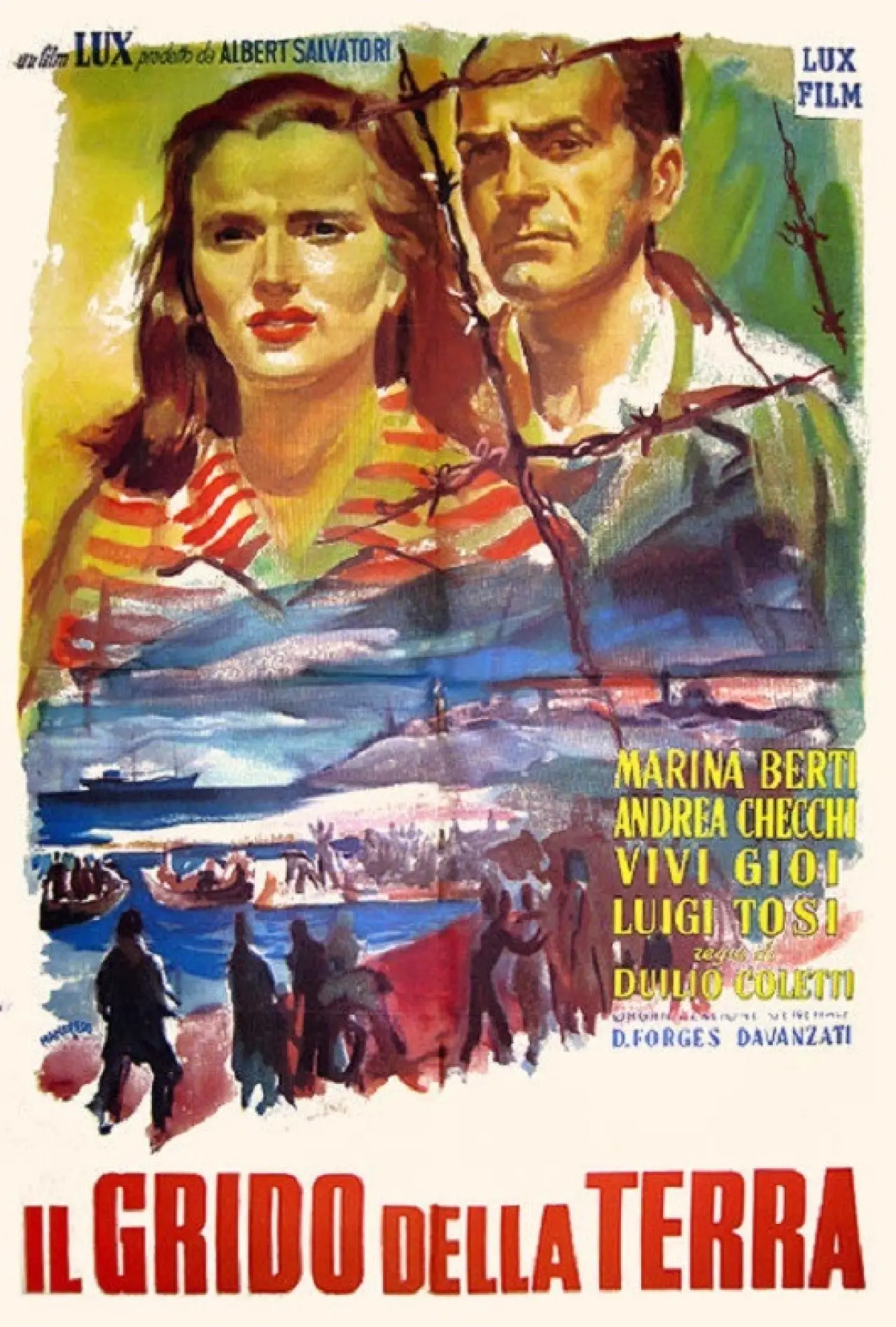 Movie poster "The Earth Cries Out"