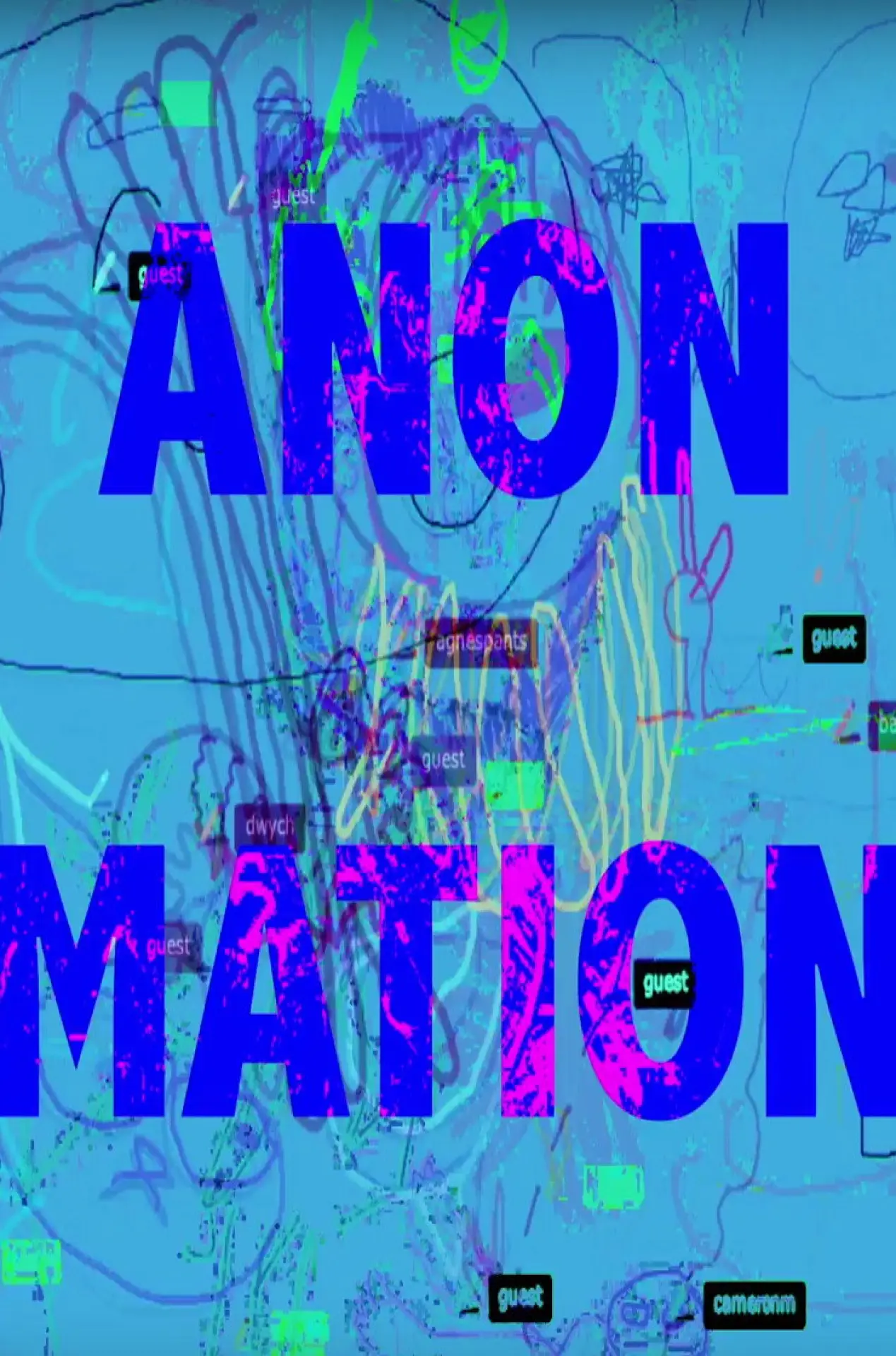 Movie poster "Anon Mation"