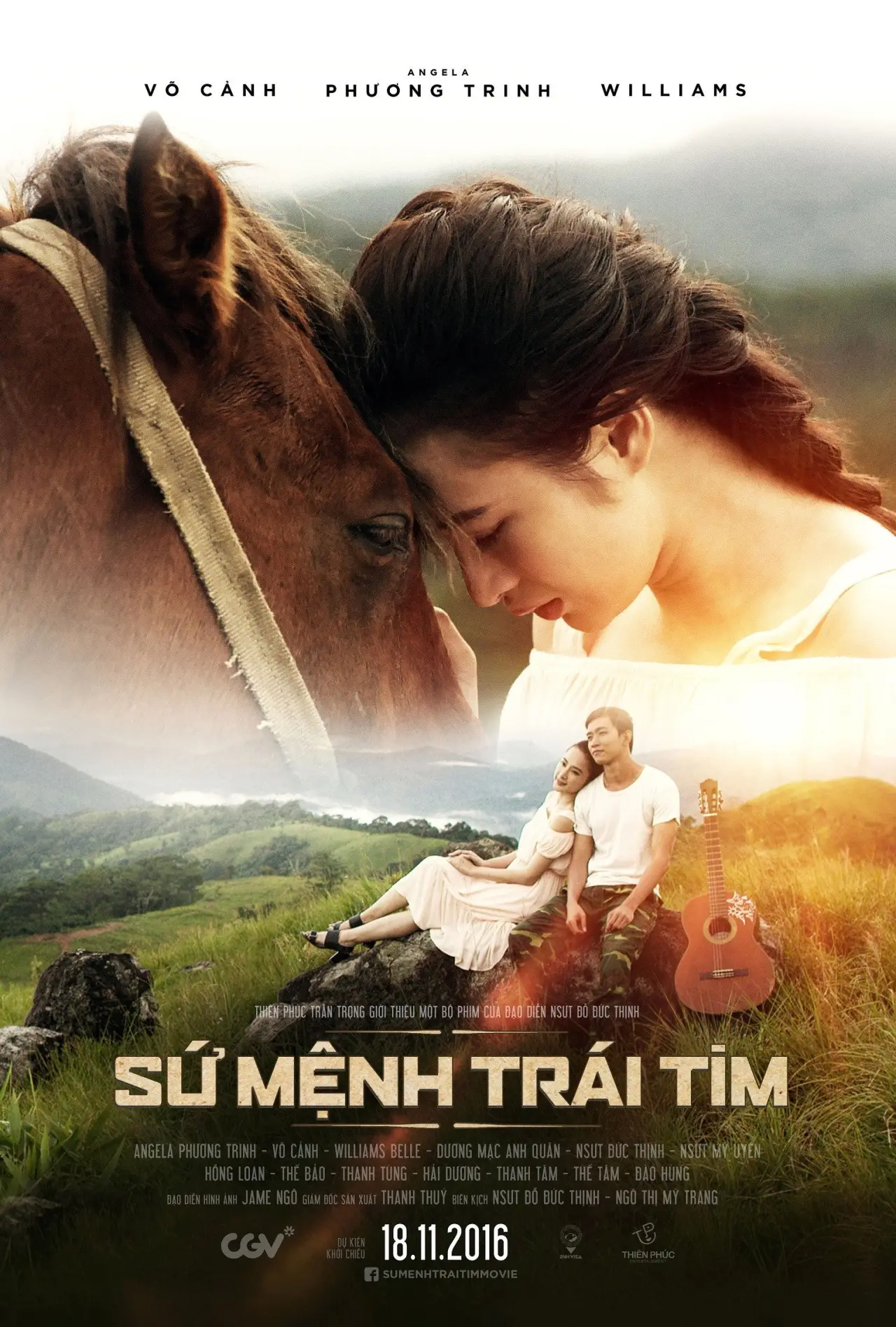 Movie poster "Sứ Mệnh Trái Tim"