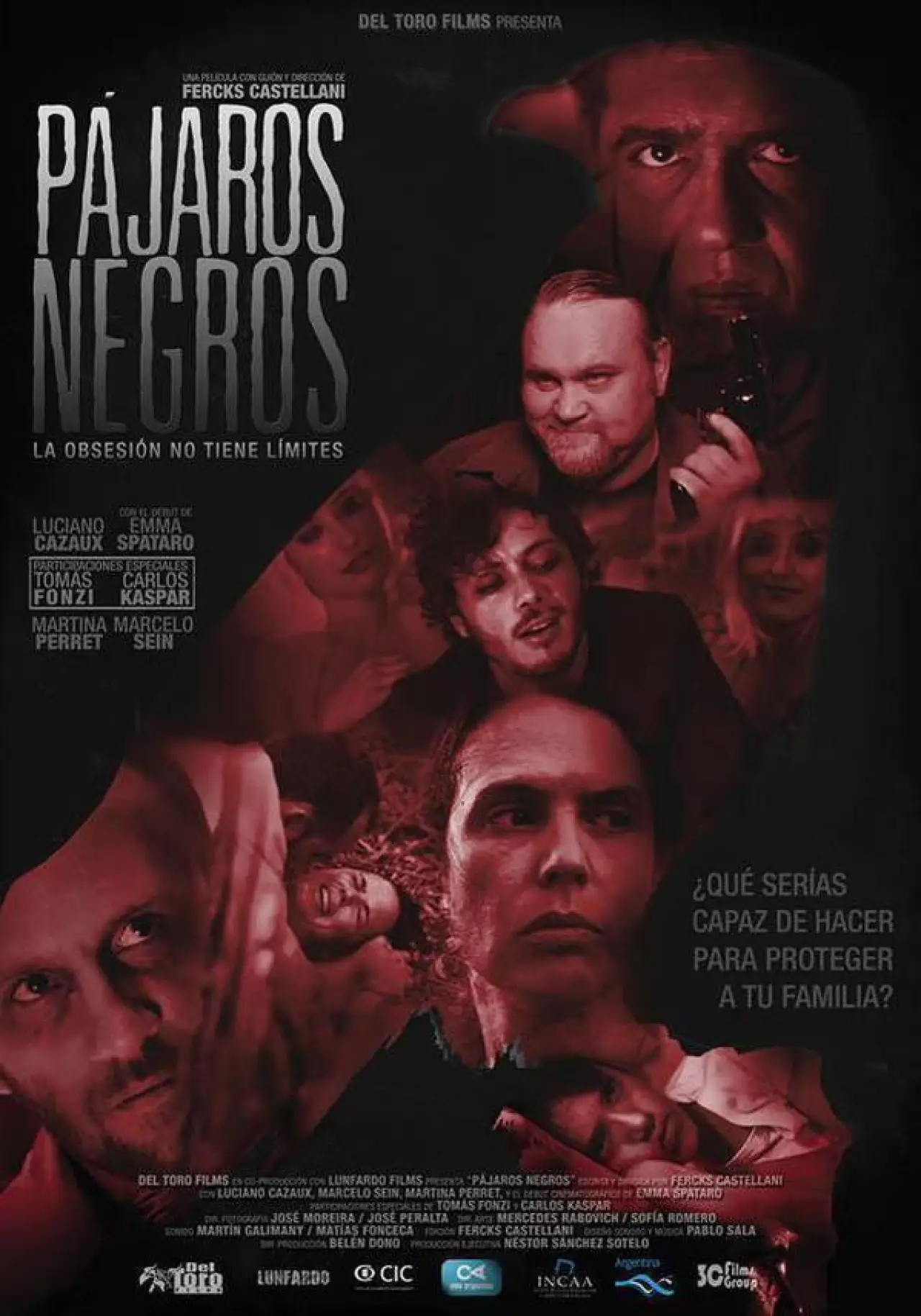 Movie poster "Pájaros negros"