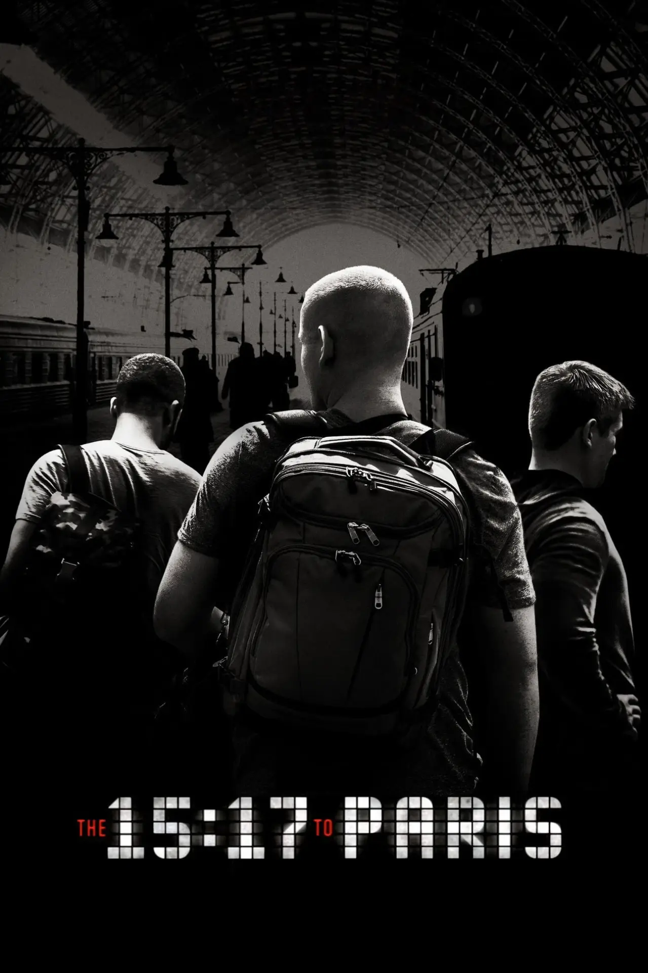 Movie poster "The 15:17 to Paris"