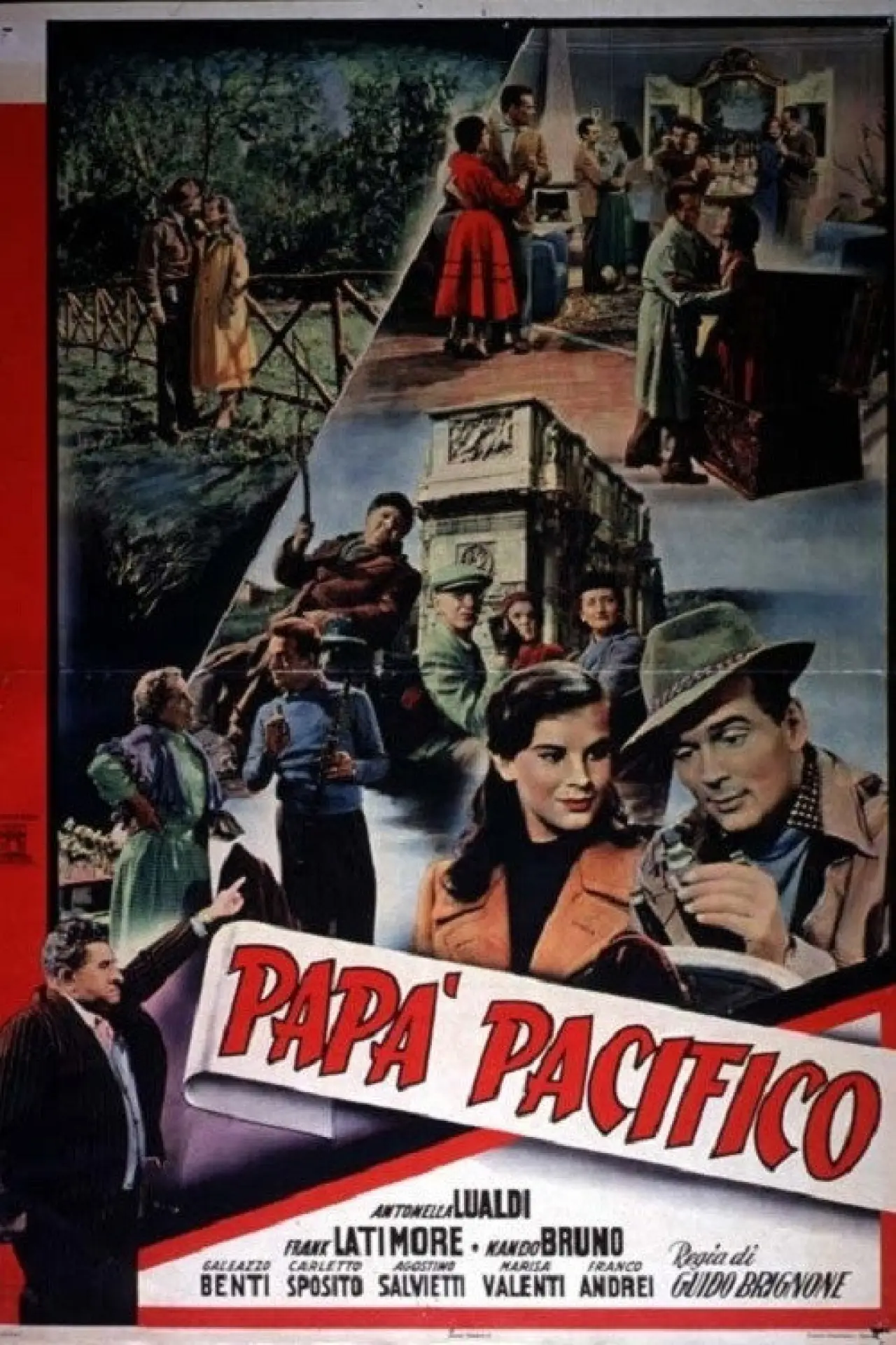 Movie poster "Papà Pacifico"