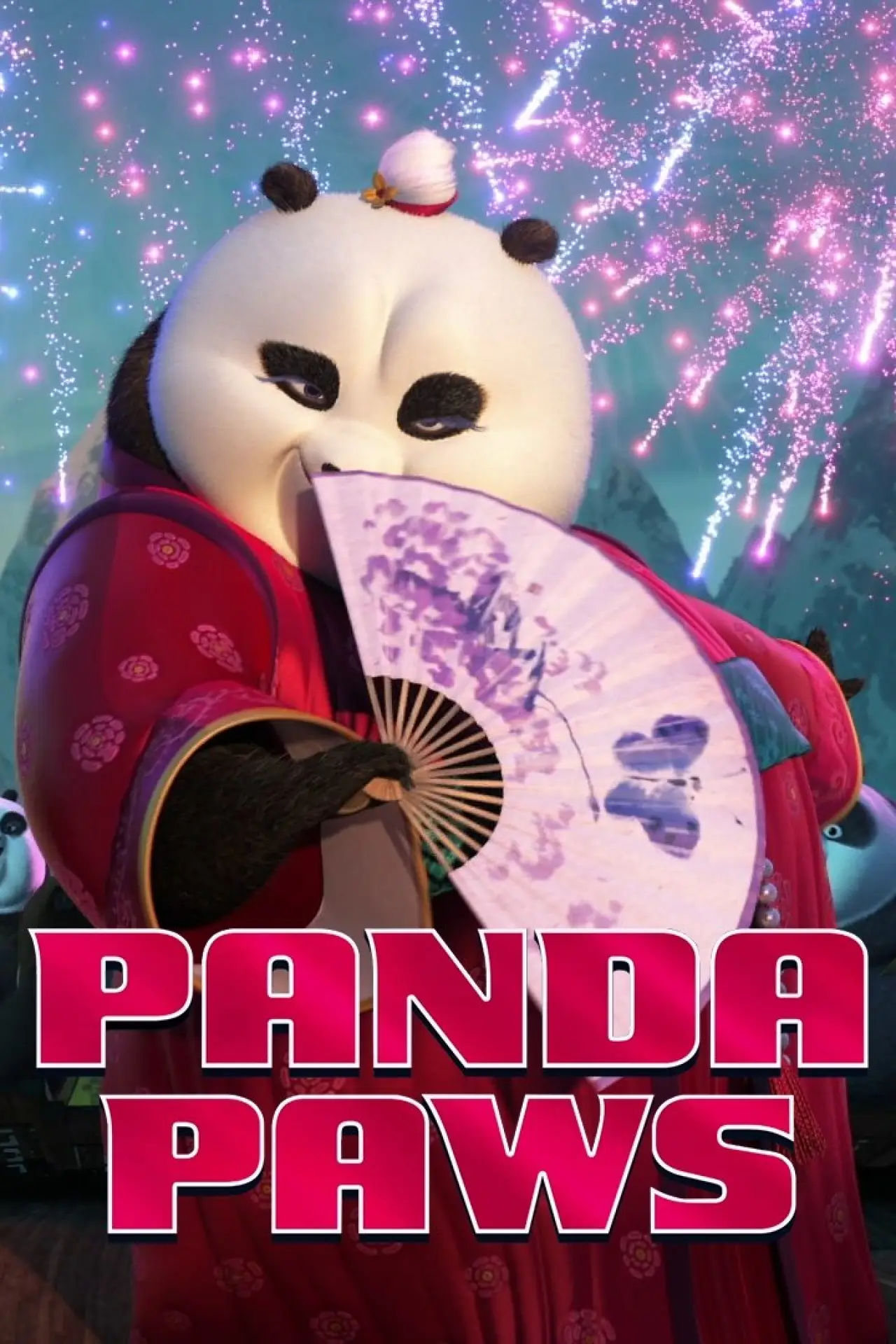 Movie poster "Panda Paws"