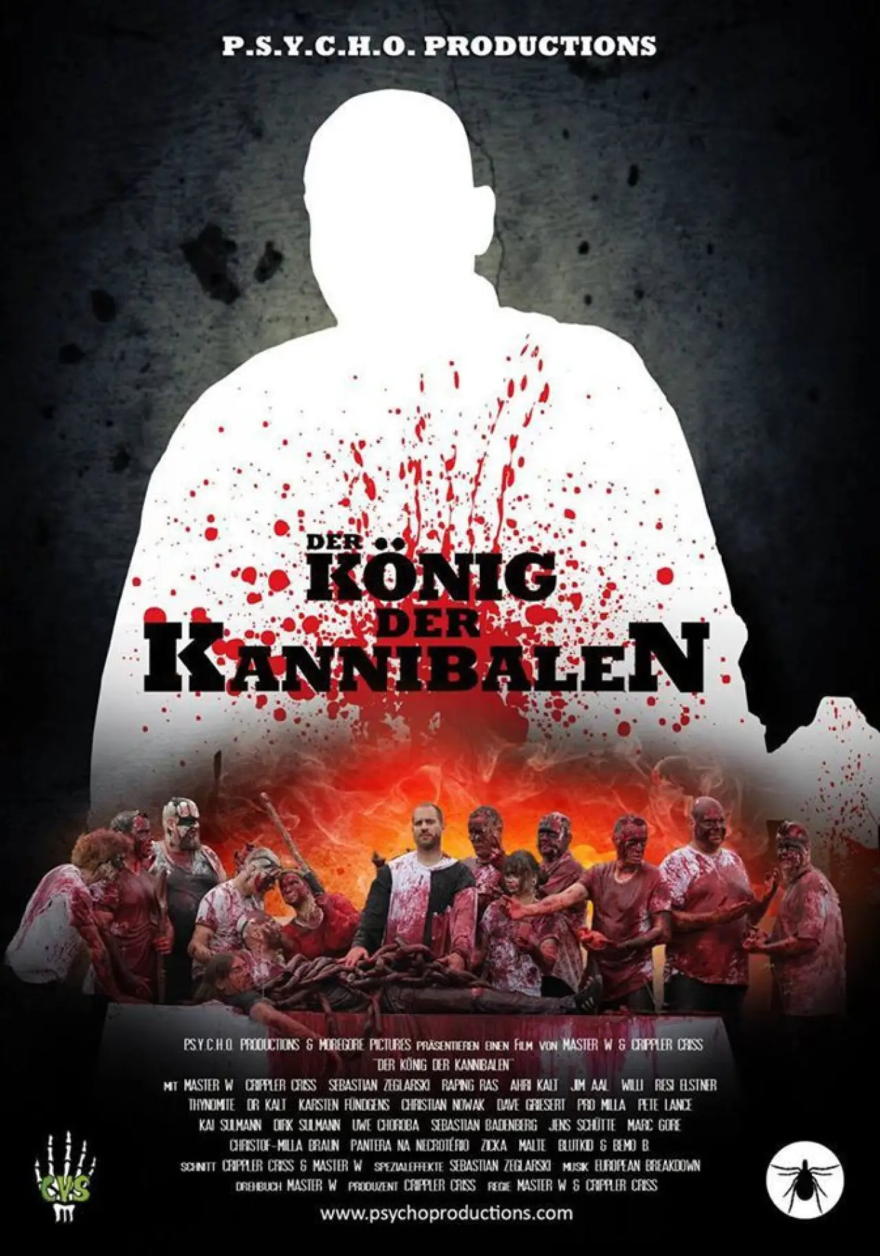 Movie poster "King of the Cannibals"