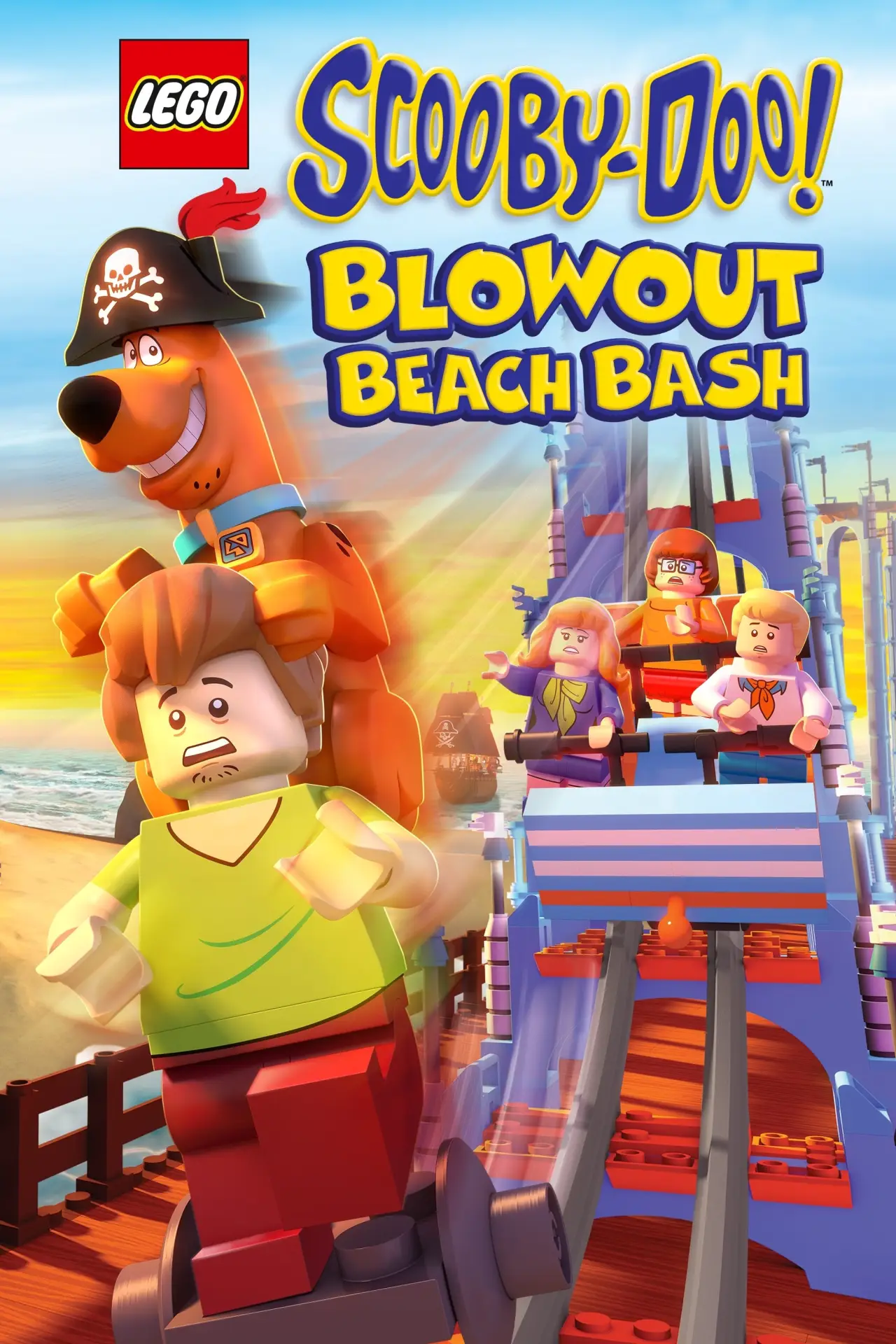 Movie poster "LEGO Scooby-Doo! Blowout Beach Bash"