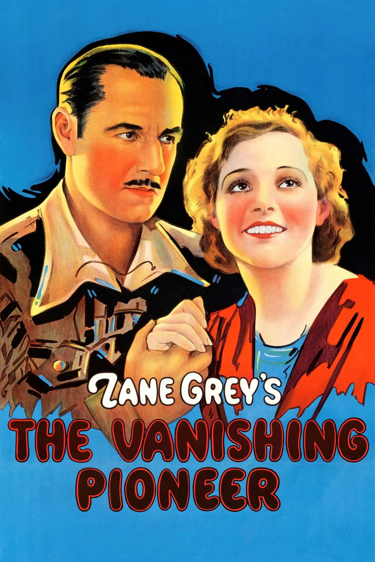 Movie poster "The Vanishing Pioneer"