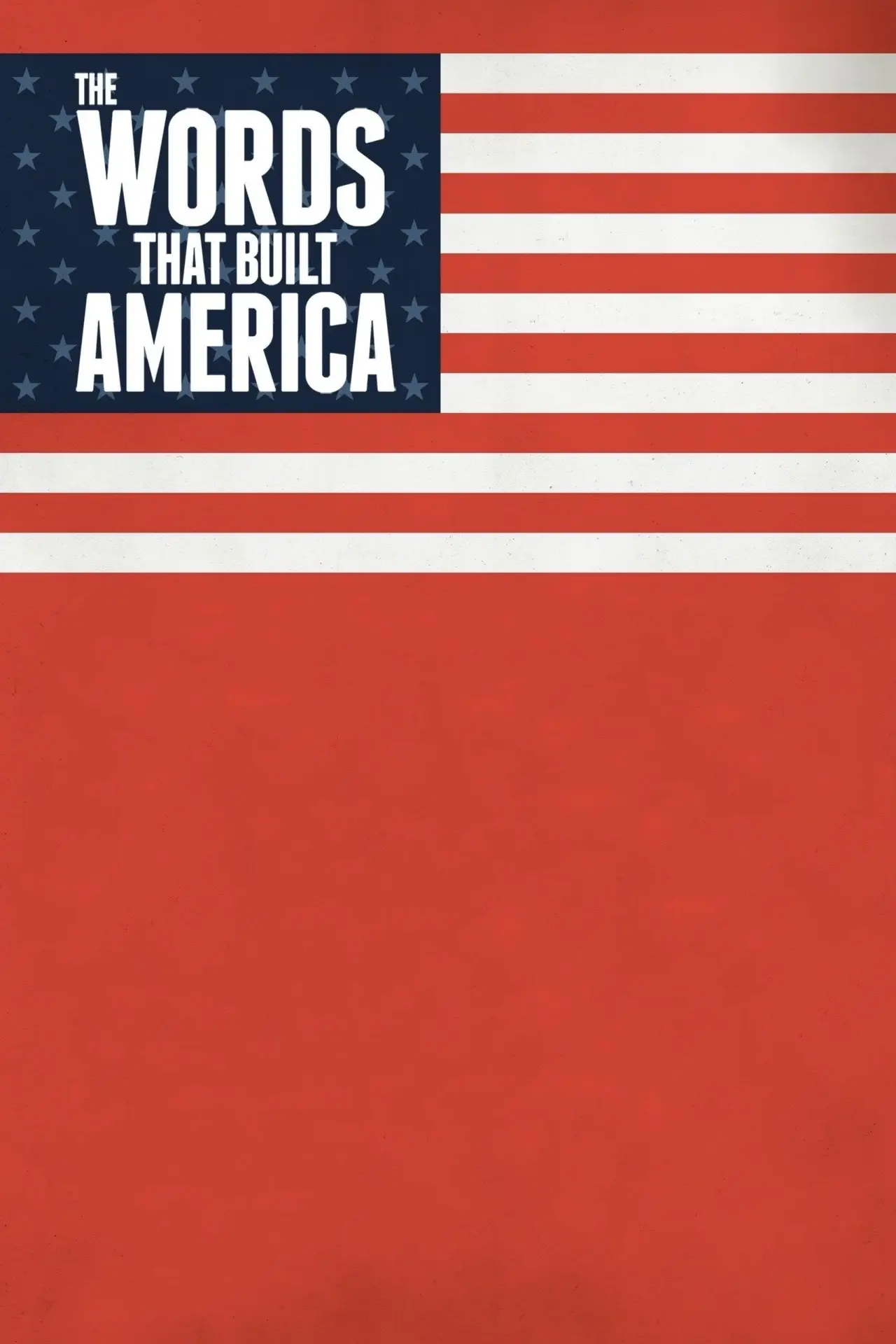 Movie poster "The Words That Built America"