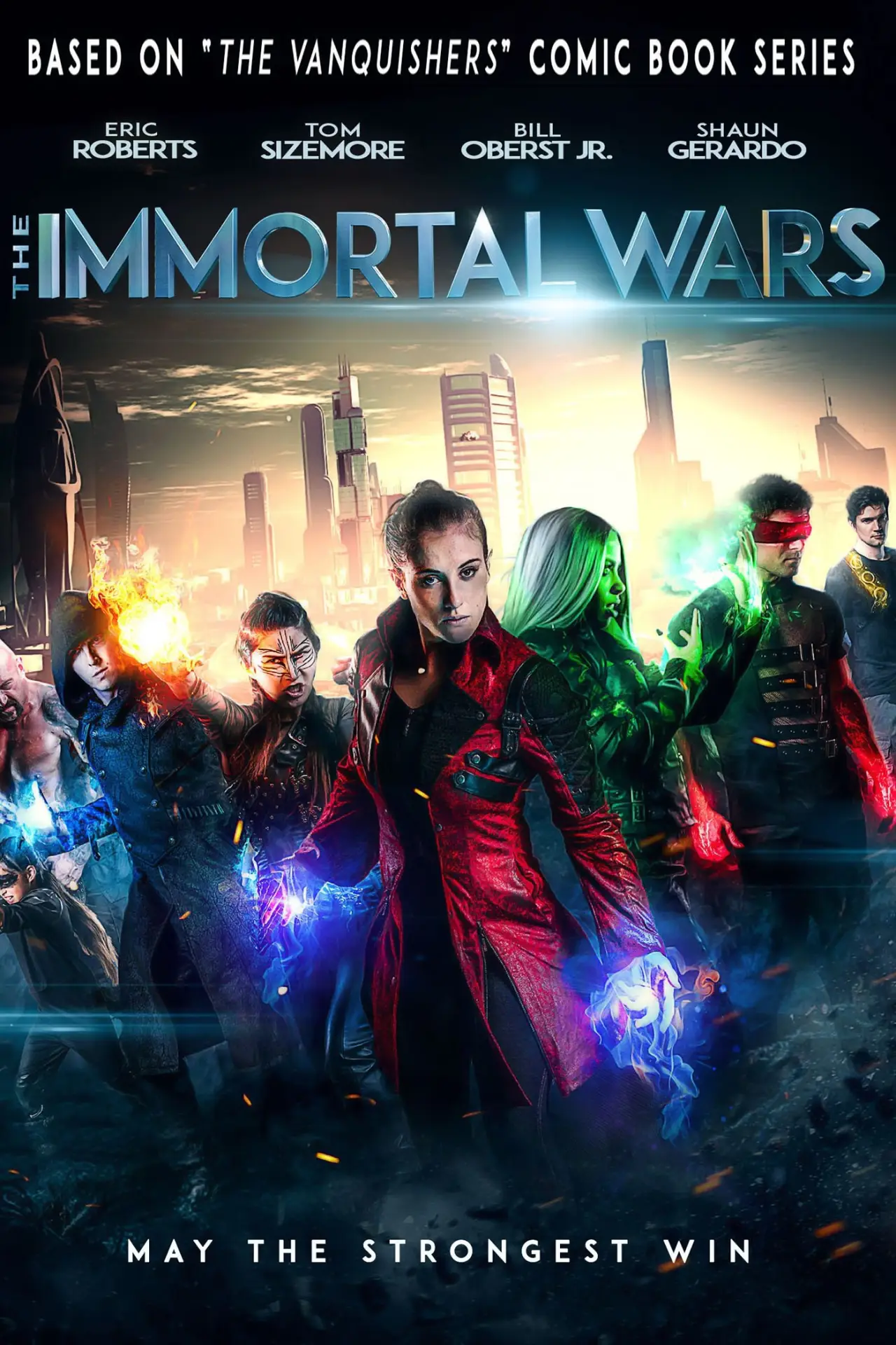 Movie poster "The Immortal Wars"
