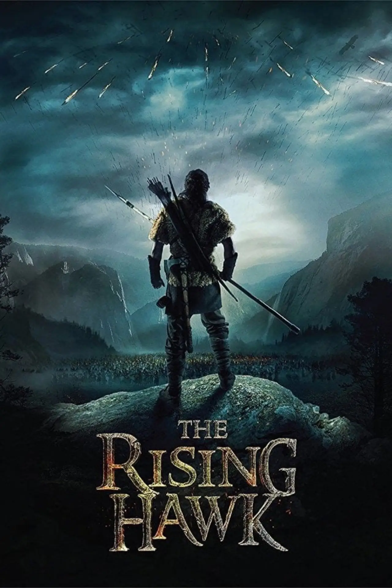 Movie poster "The Rising Hawk"
