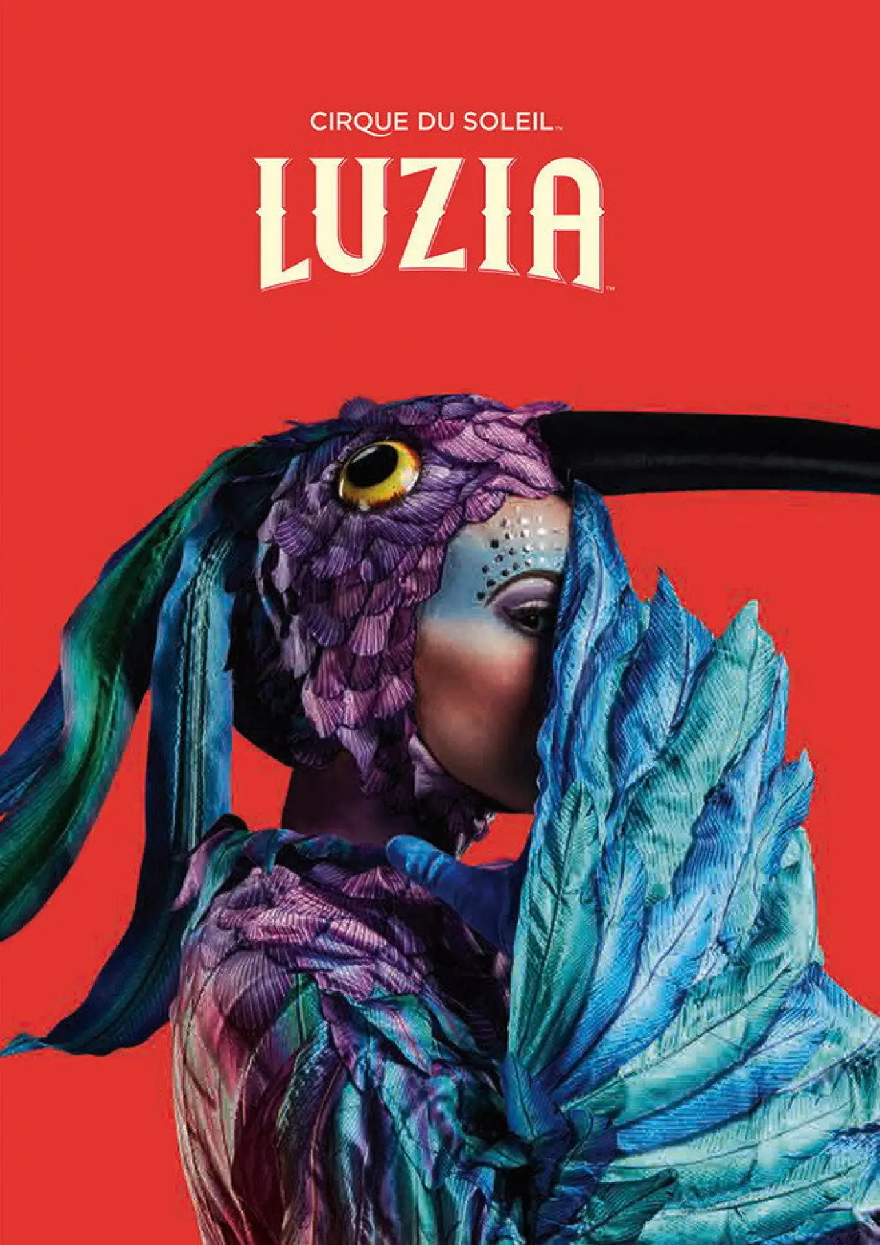 Movie poster "Cirque du Soleil: Luzia"