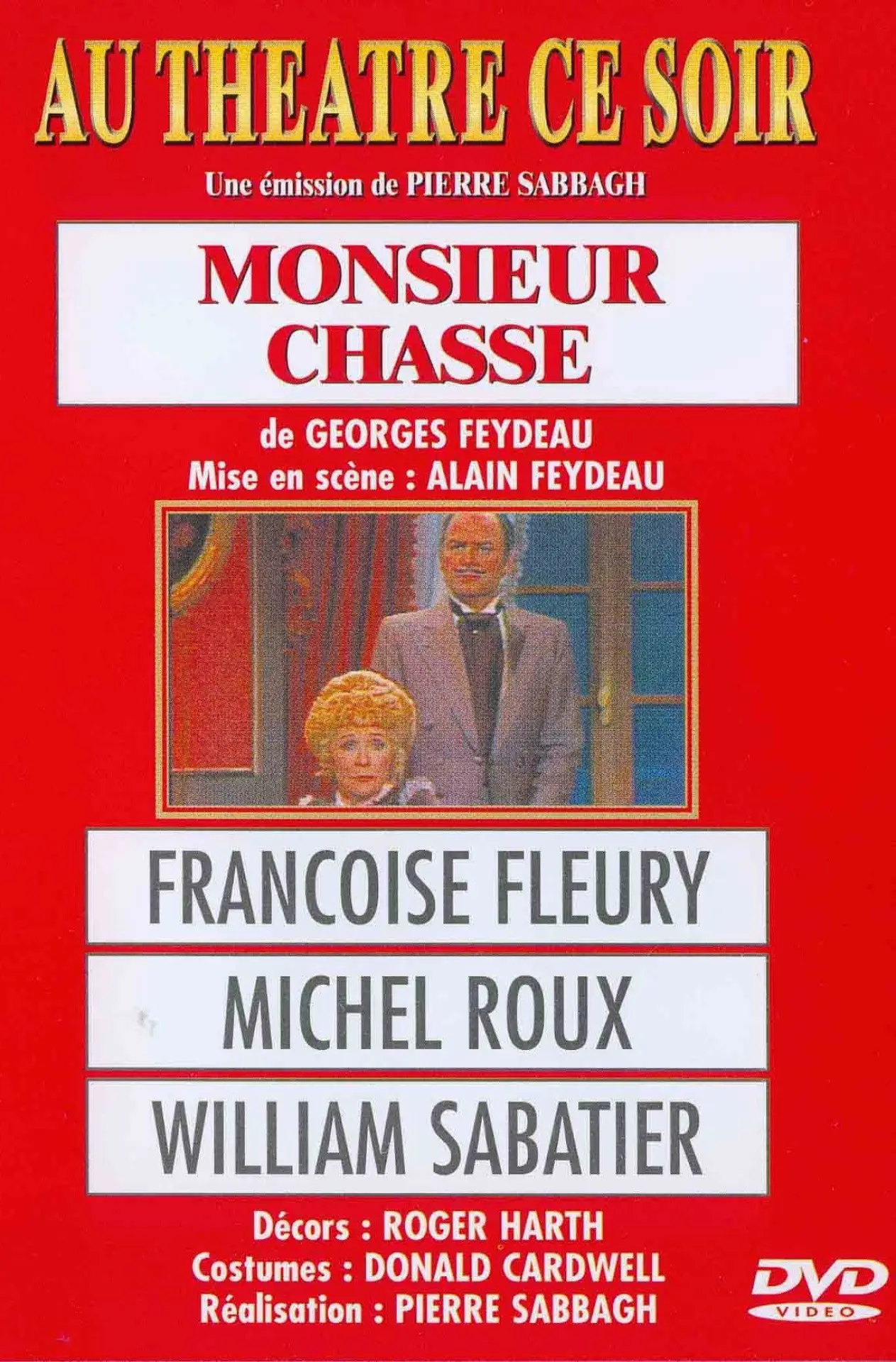 Movie poster "Monsieur chasse"