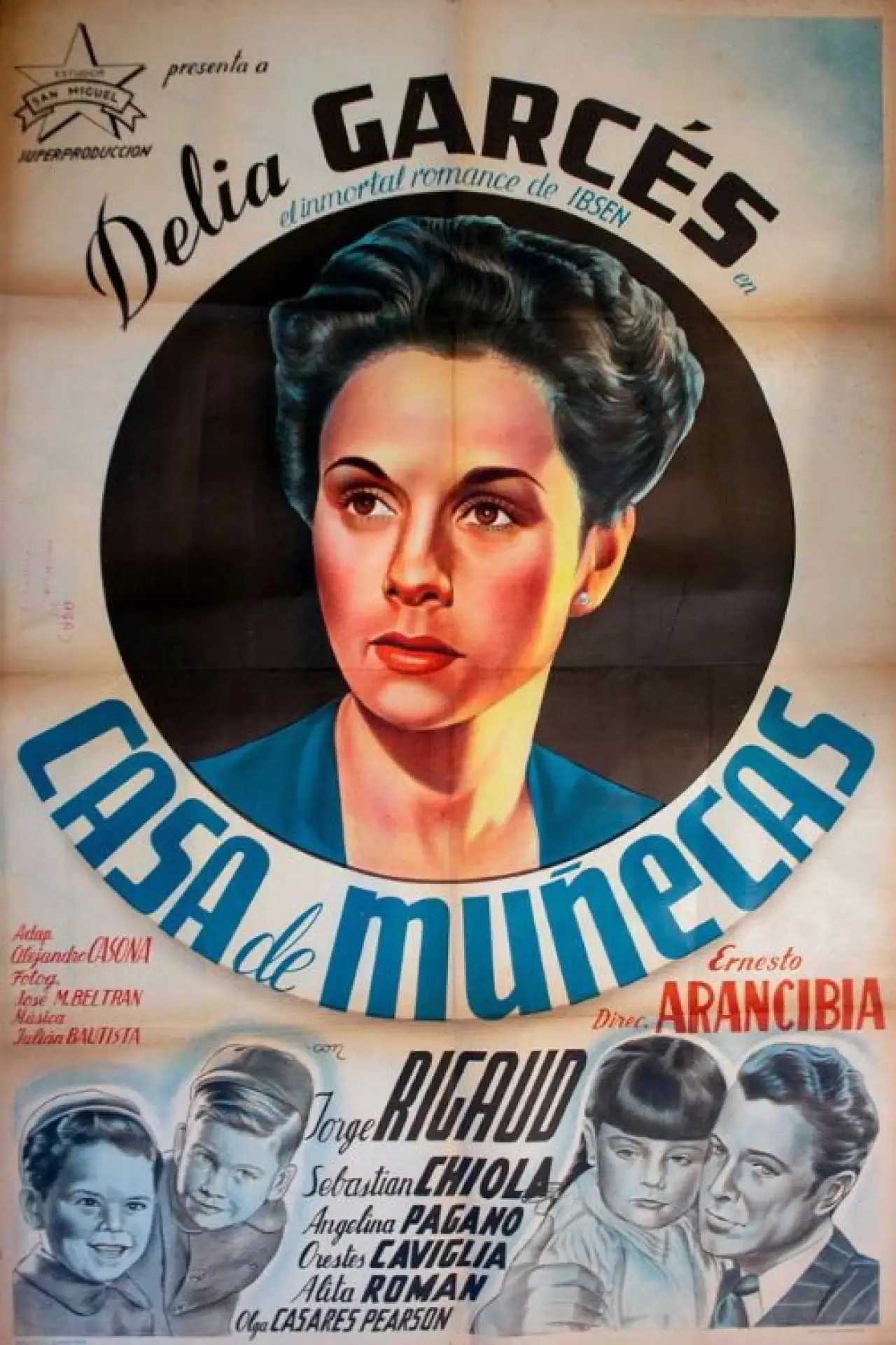 Movie poster "Casa de muñecas"