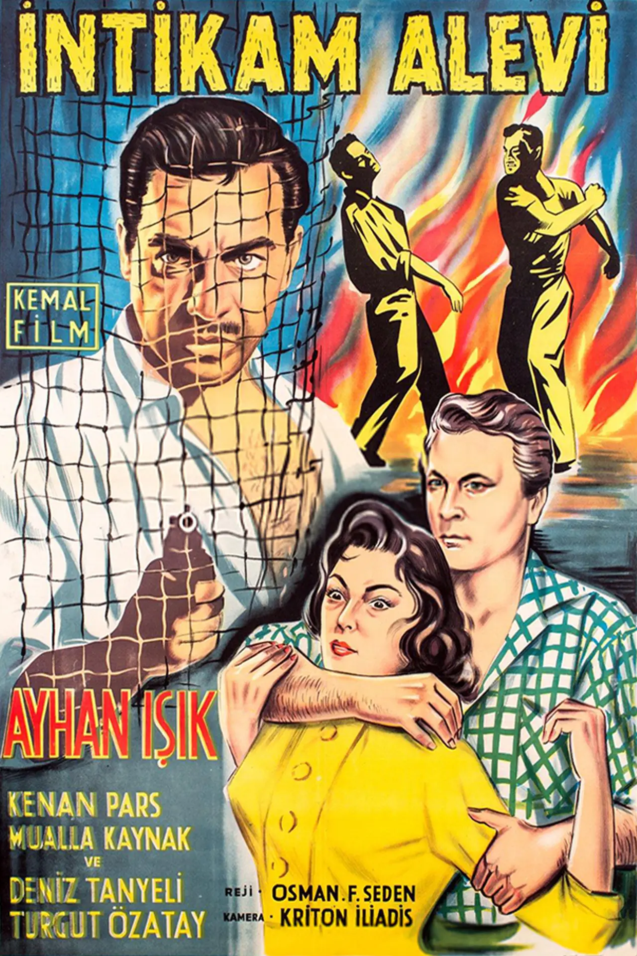 Movie poster "İntikam Alevi"