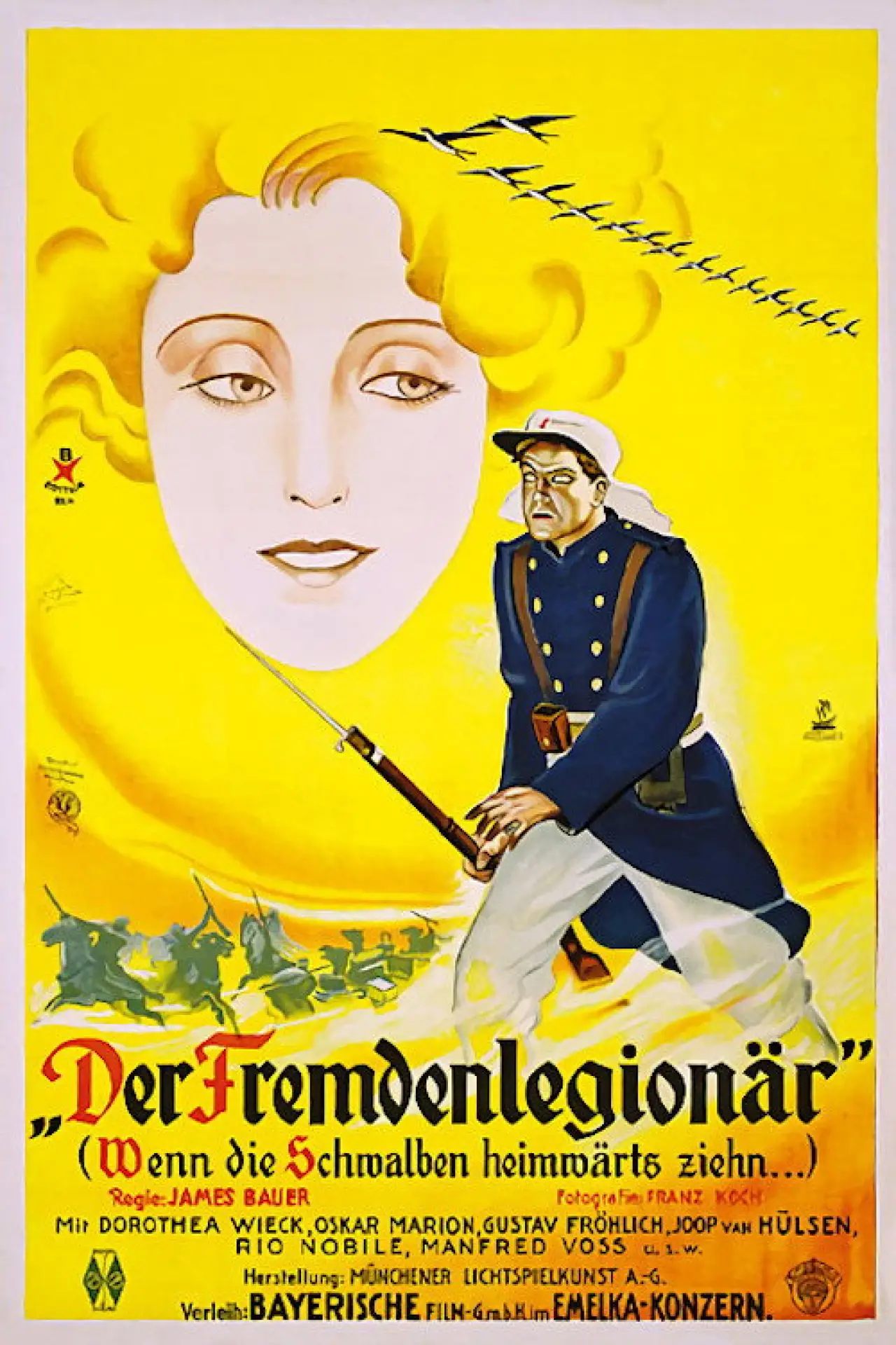 Movie poster "Der Fremdenlegionär"