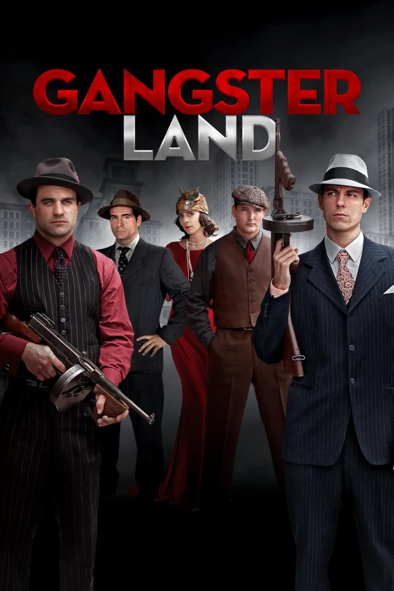 Movie poster "Gangster Land"