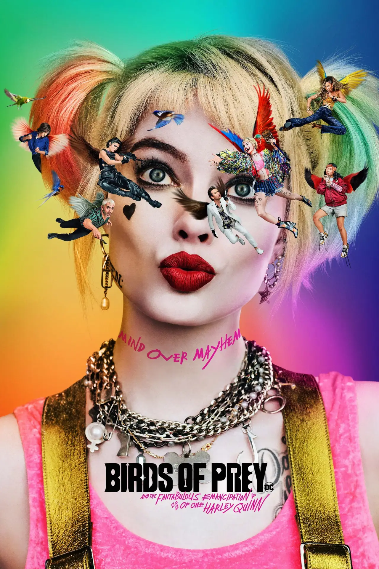 Movie poster "Birds of Prey (and the Fantabulous Emancipation of One Harley Quinn)"