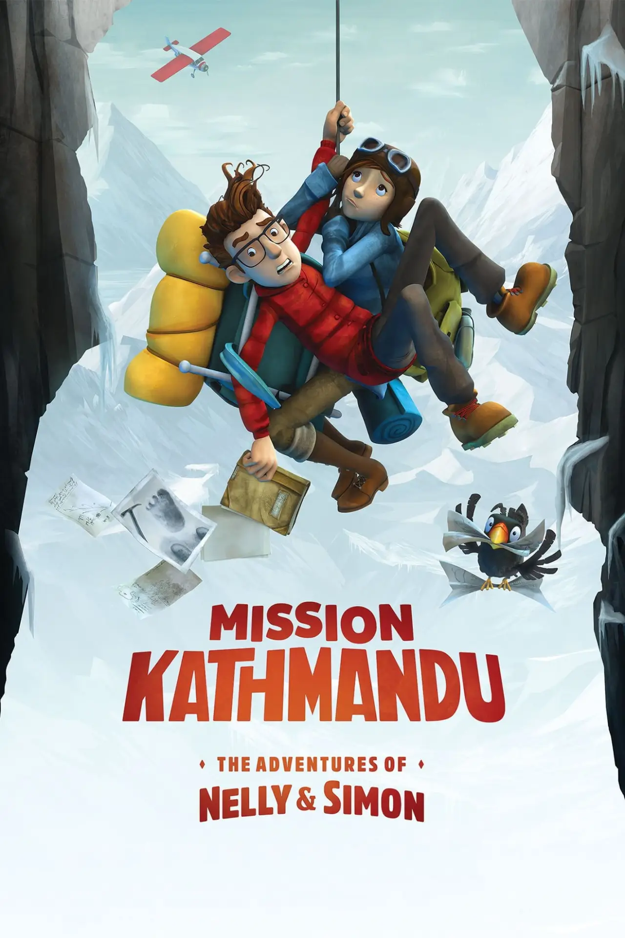 Movie poster "Mission Kathmandu: The Adventures of Nelly & Simon"