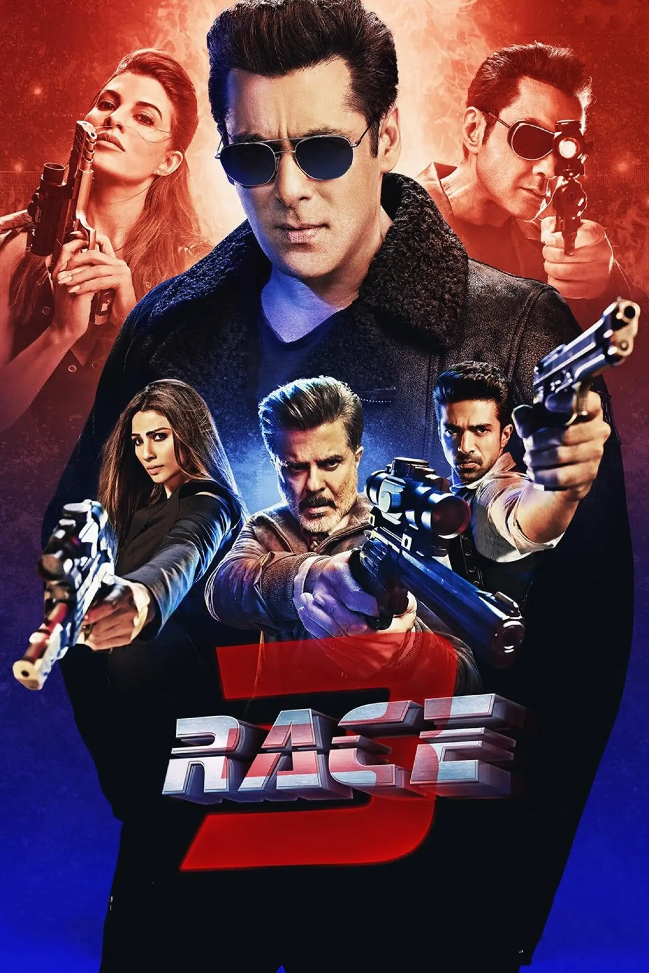 Movie poster "Race 3"