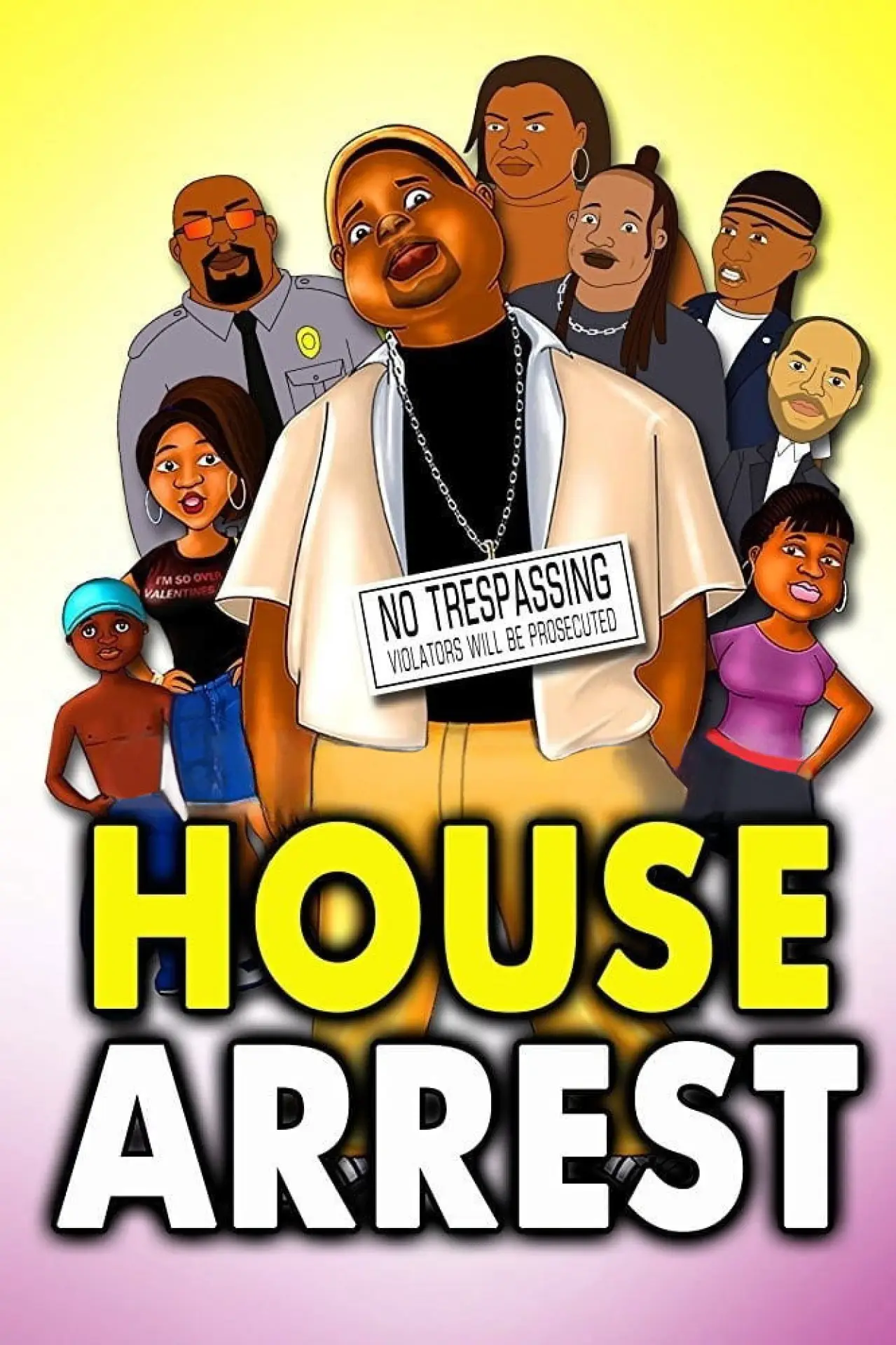 Movie poster "House Arrest"