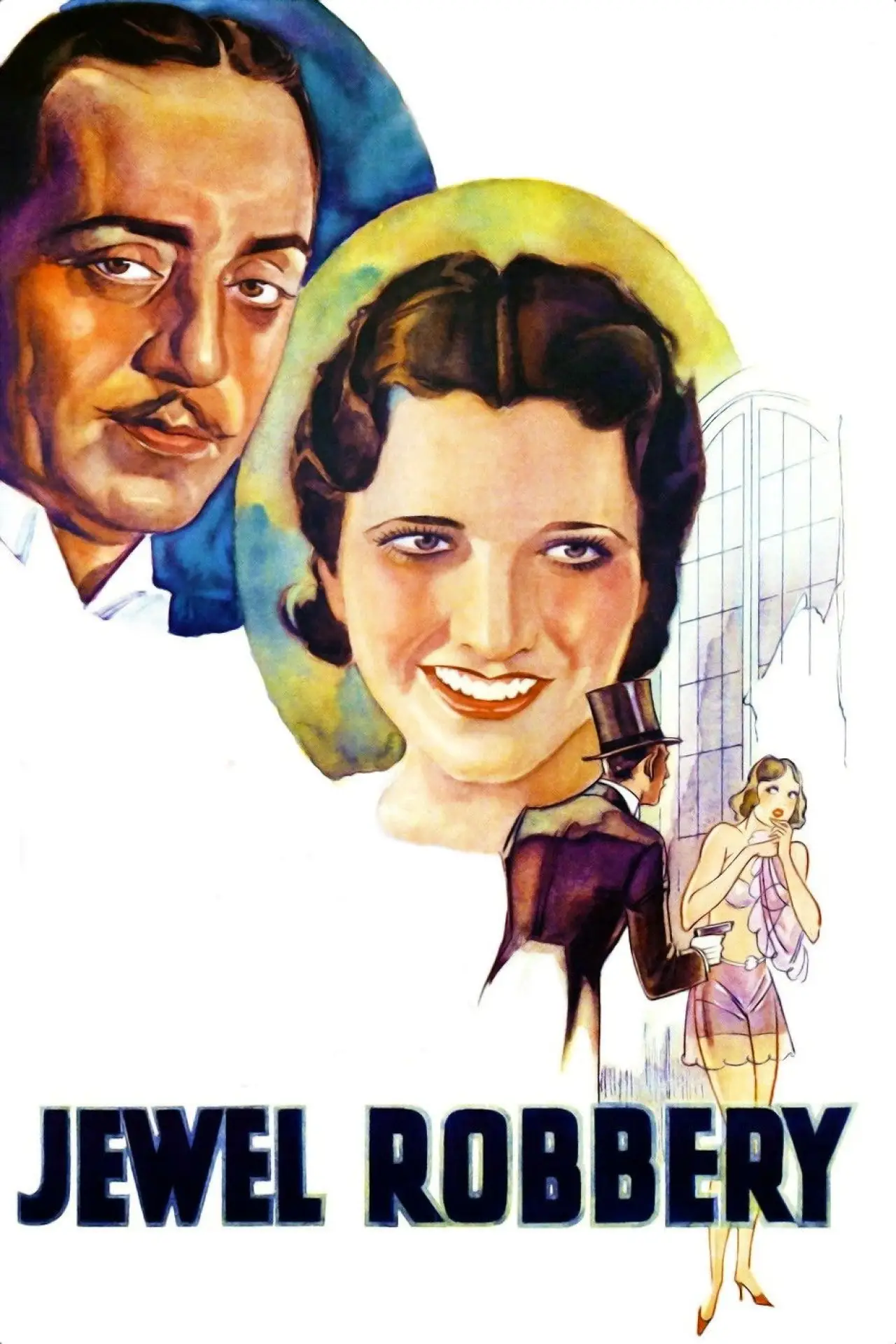 Movie poster "Jewel Robbery"
