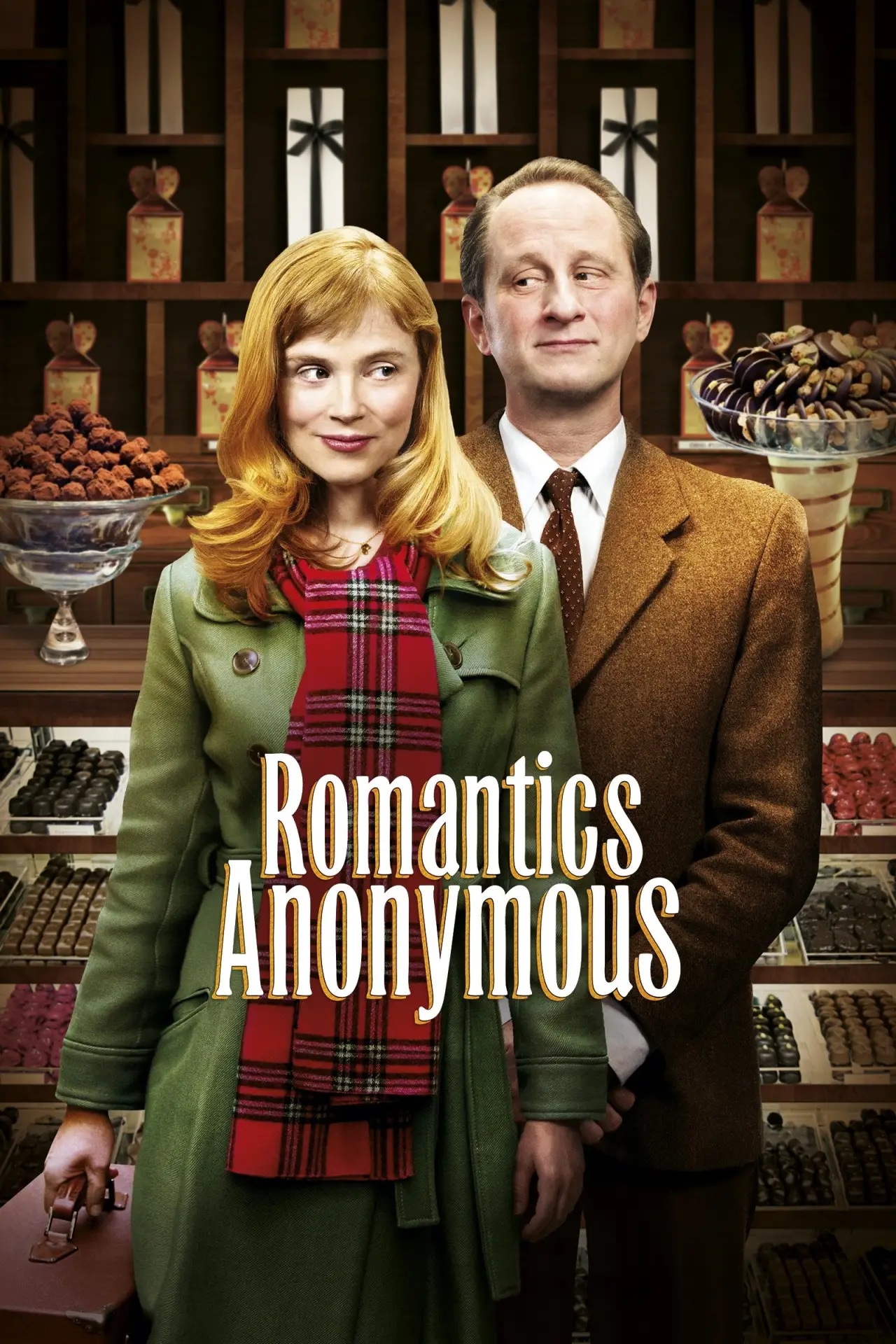 Movie poster "Romantics Anonymous"