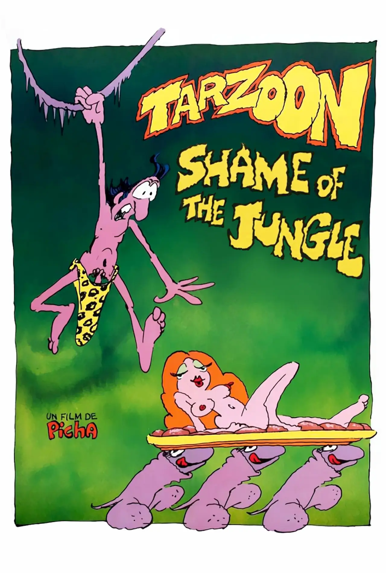 Movie poster "Tarzoon: Shame of the Jungle!"
