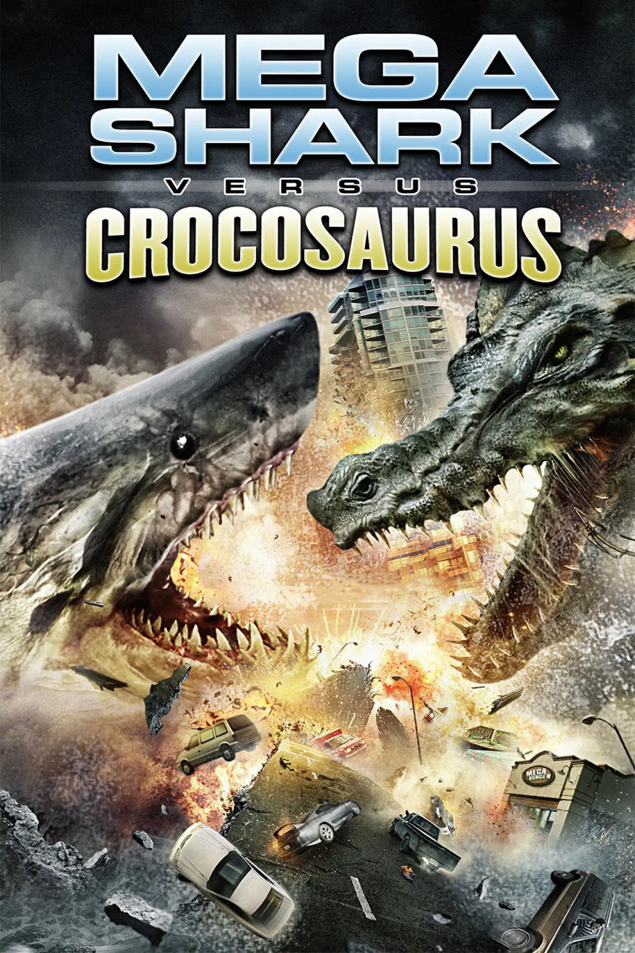 Movie poster "Mega Shark vs. Crocosaurus"