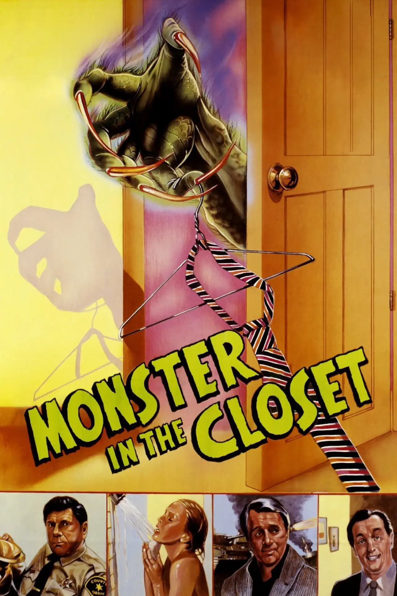 Movie poster "Monster in the Closet"