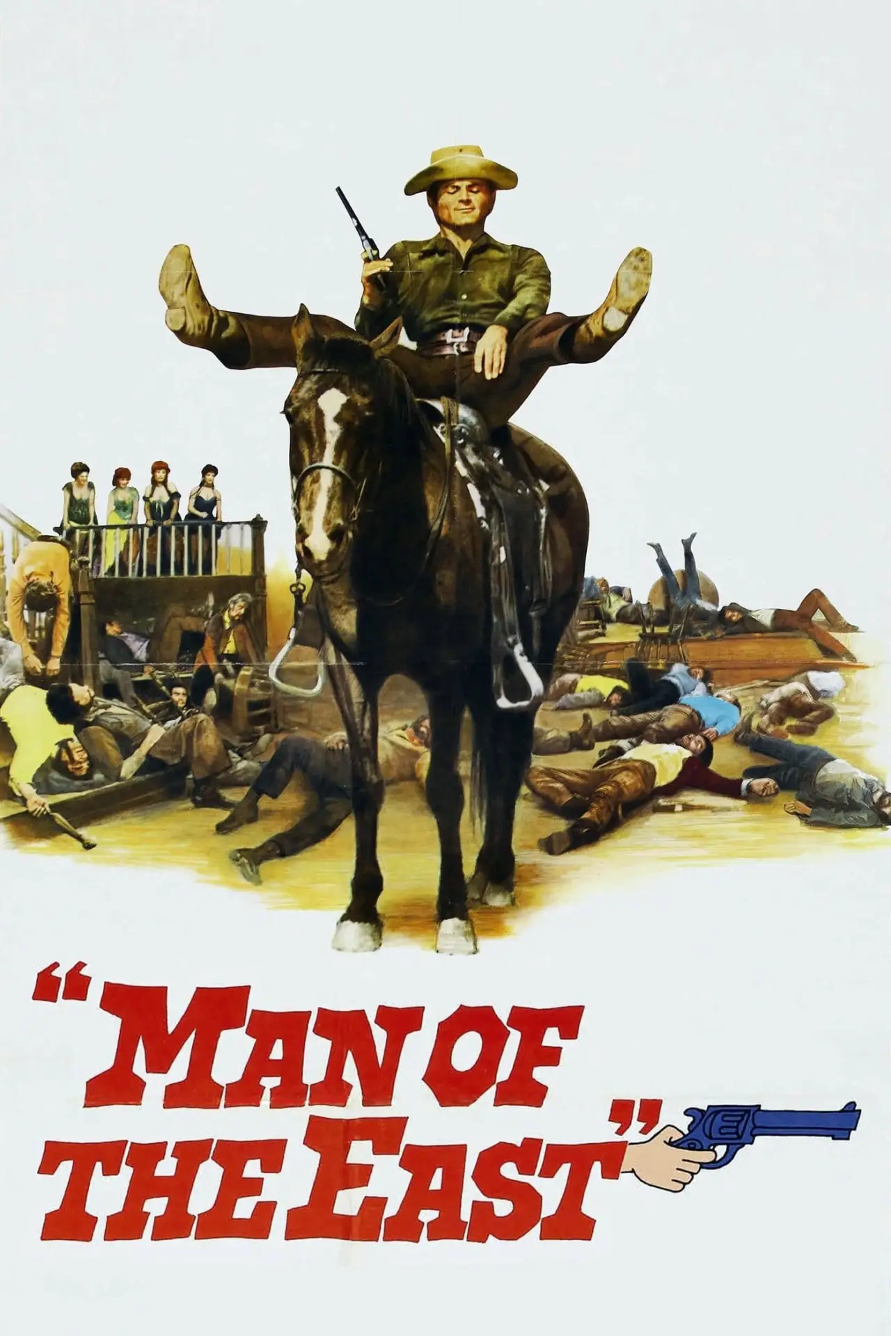 Movie poster "Man of the East"