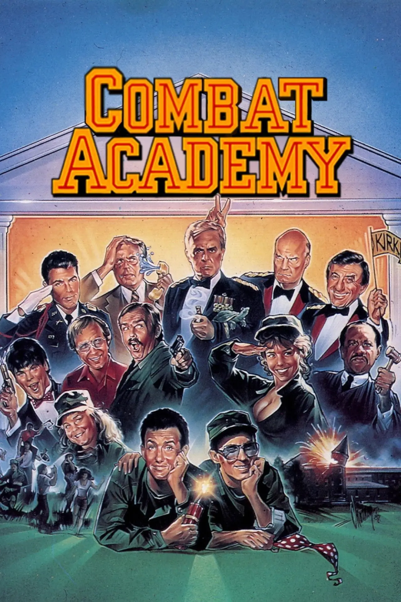 Movie poster "Combat Academy"