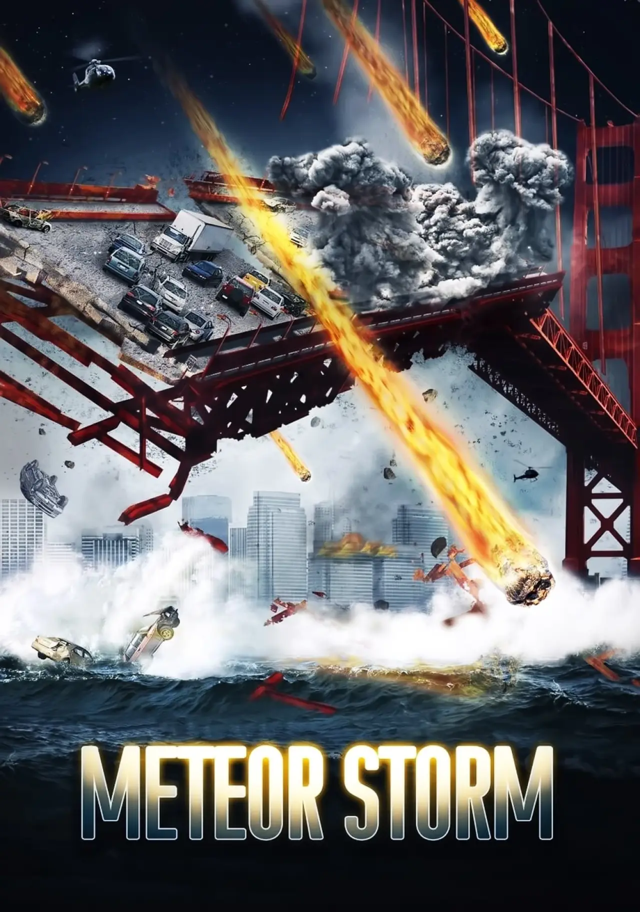 Movie poster "Meteor Storm"