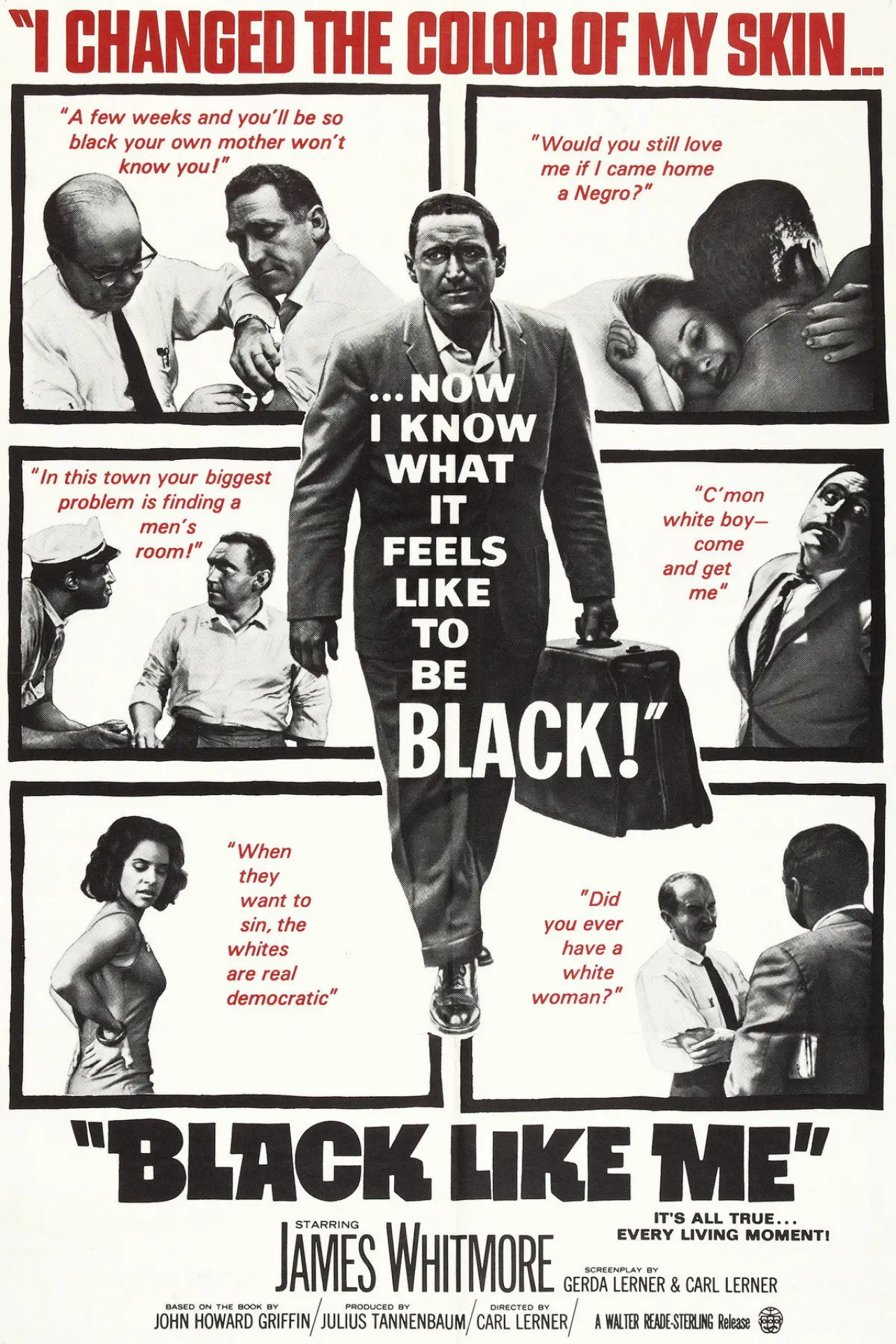 Movie poster "Black Like Me"