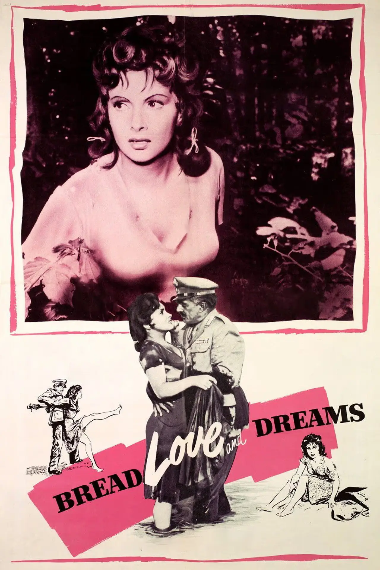 Movie poster "Bread, Love and Dreams"